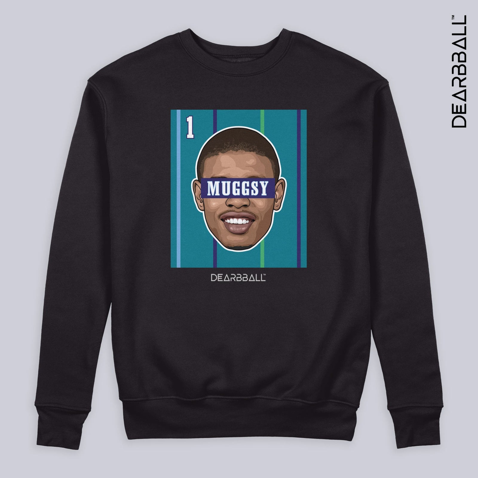 DearBBall Sweatshirt - MUGGSY Türkis Edition