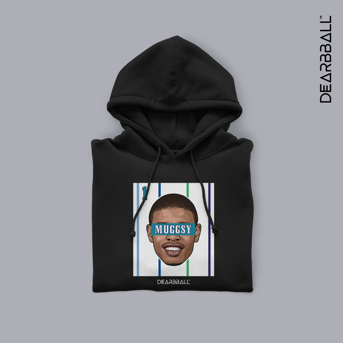 DearBBall Hettegenser - MUGGSY Hvit Edition