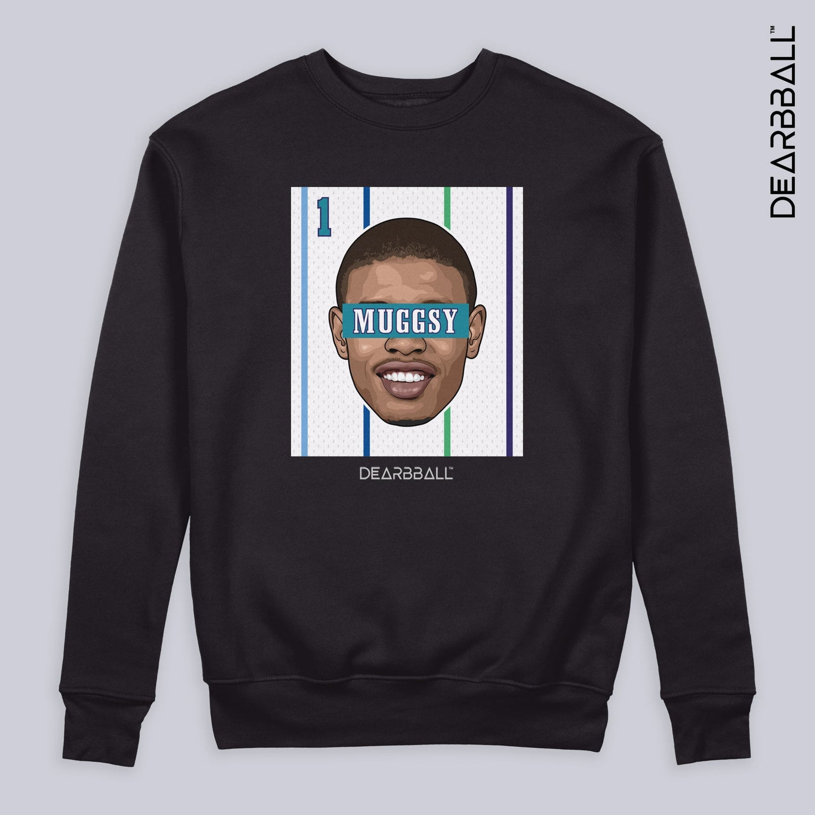 DearBBall Sweatshirt - MUGGSY Weiß Edition