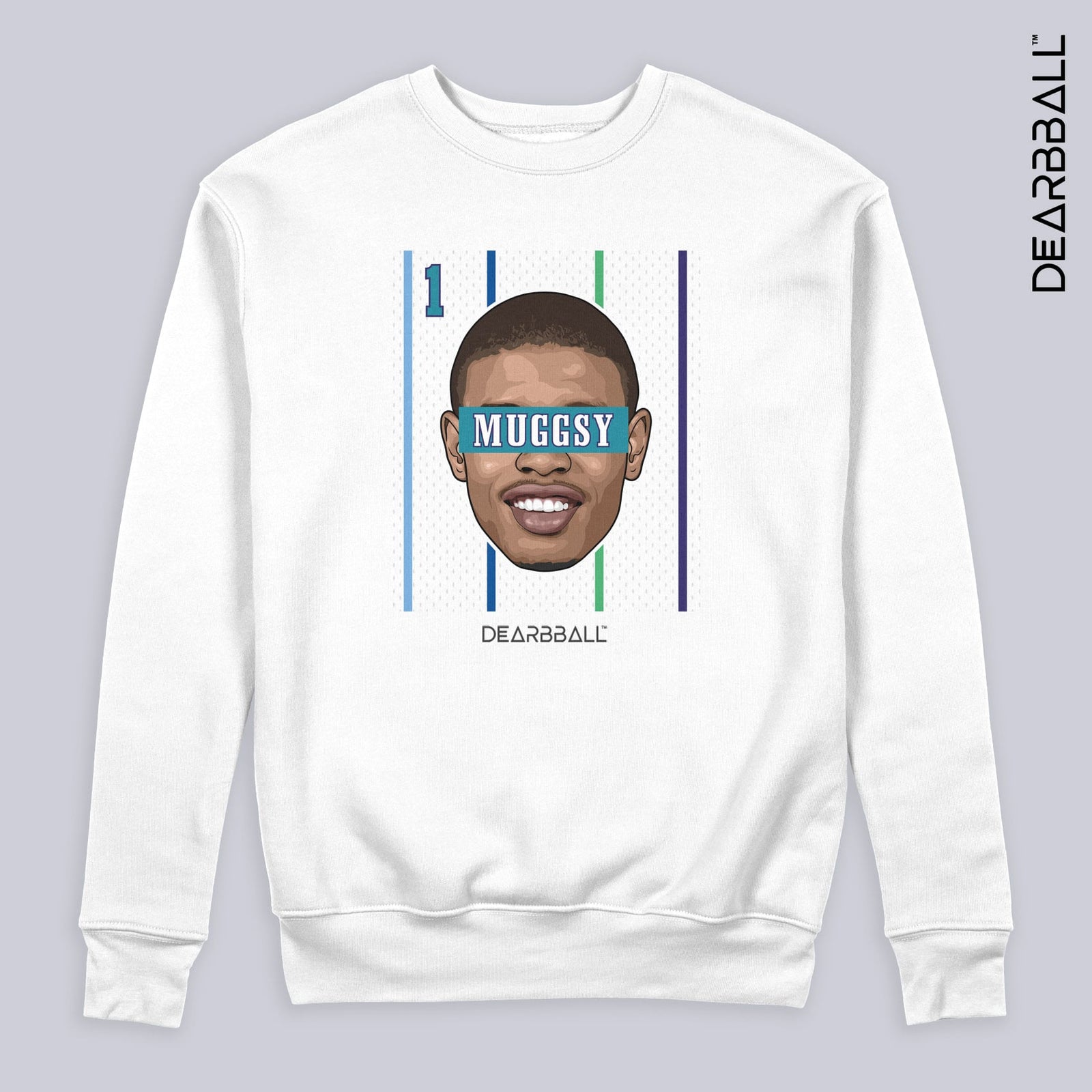 DearBBall Genser - MUGGSY Hvit Edition