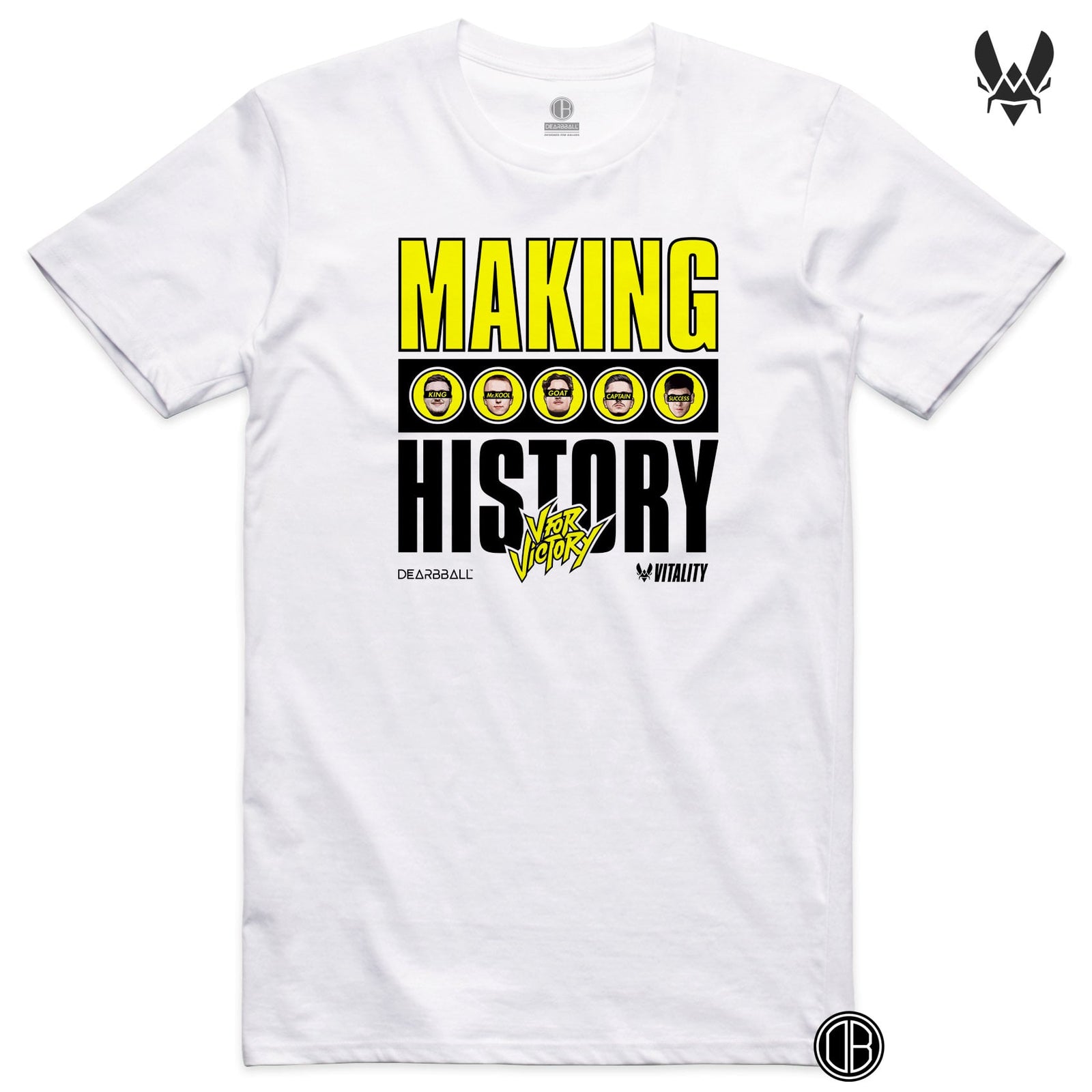 Pack T-Shirt e Sweat DearBBall - Edição Vitality MAKING HISTORY