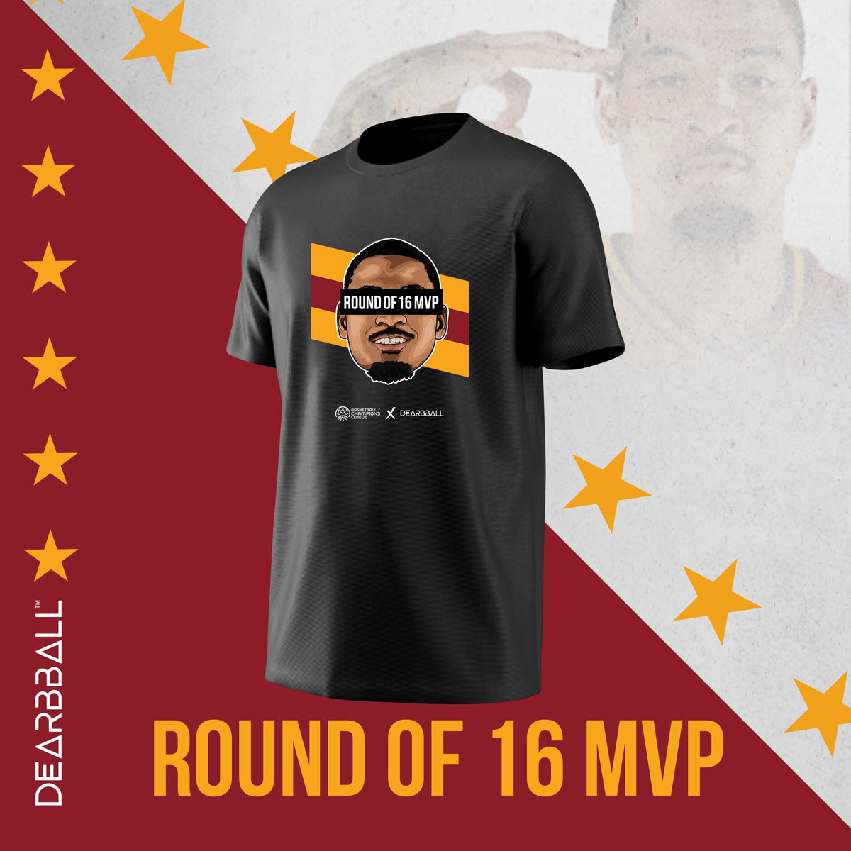 DearBBall T-Shirt - ROUND OF 16 MVP BCL Edition