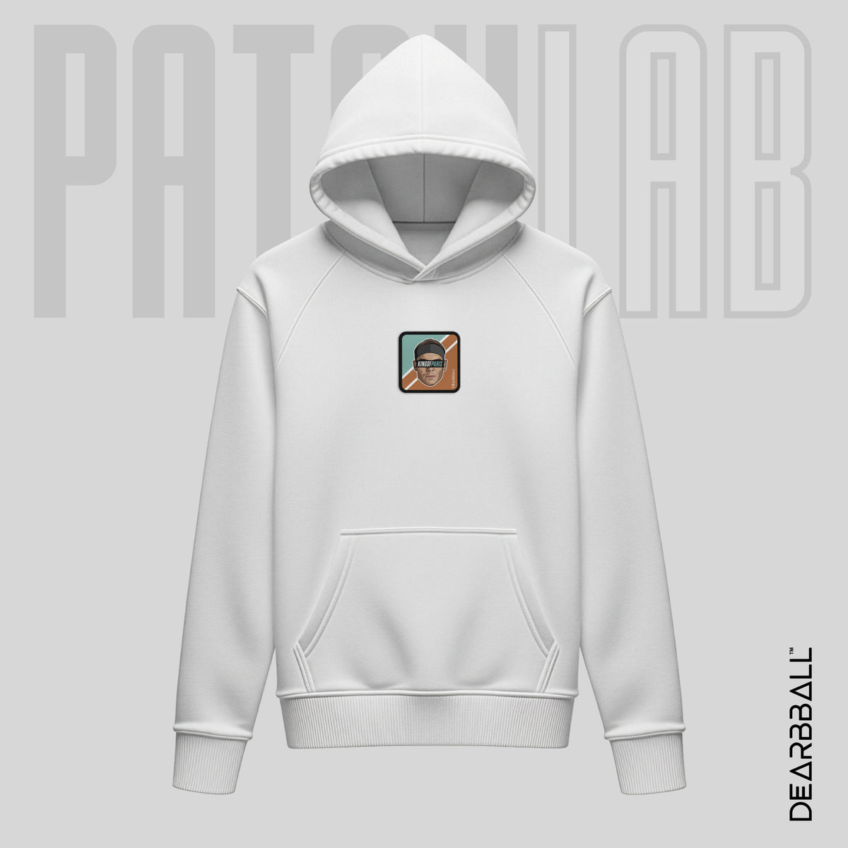 Felpa con Zip 3/4 PatchLab