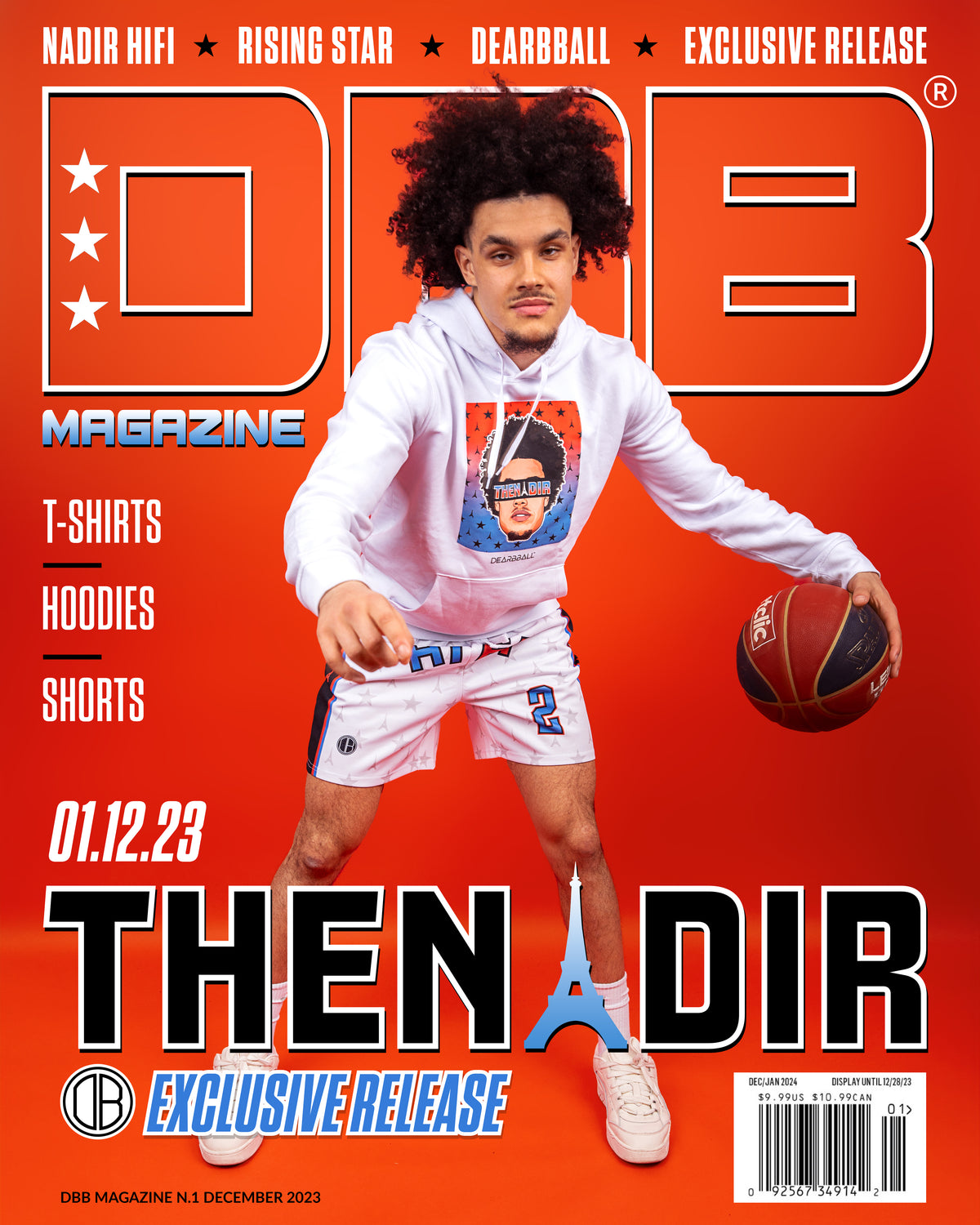 DearBBall Sweat à Capuche - TheNADIR Gradient Edition