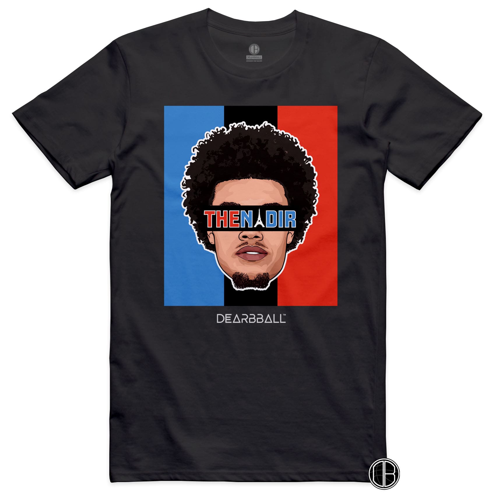 T-shirt DearBBall - Edizione NADIR Paris Tricolors (TP)