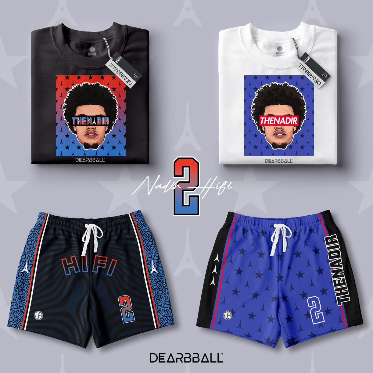 DearBBall T-Shirt - TheNADIR Gradient Edition