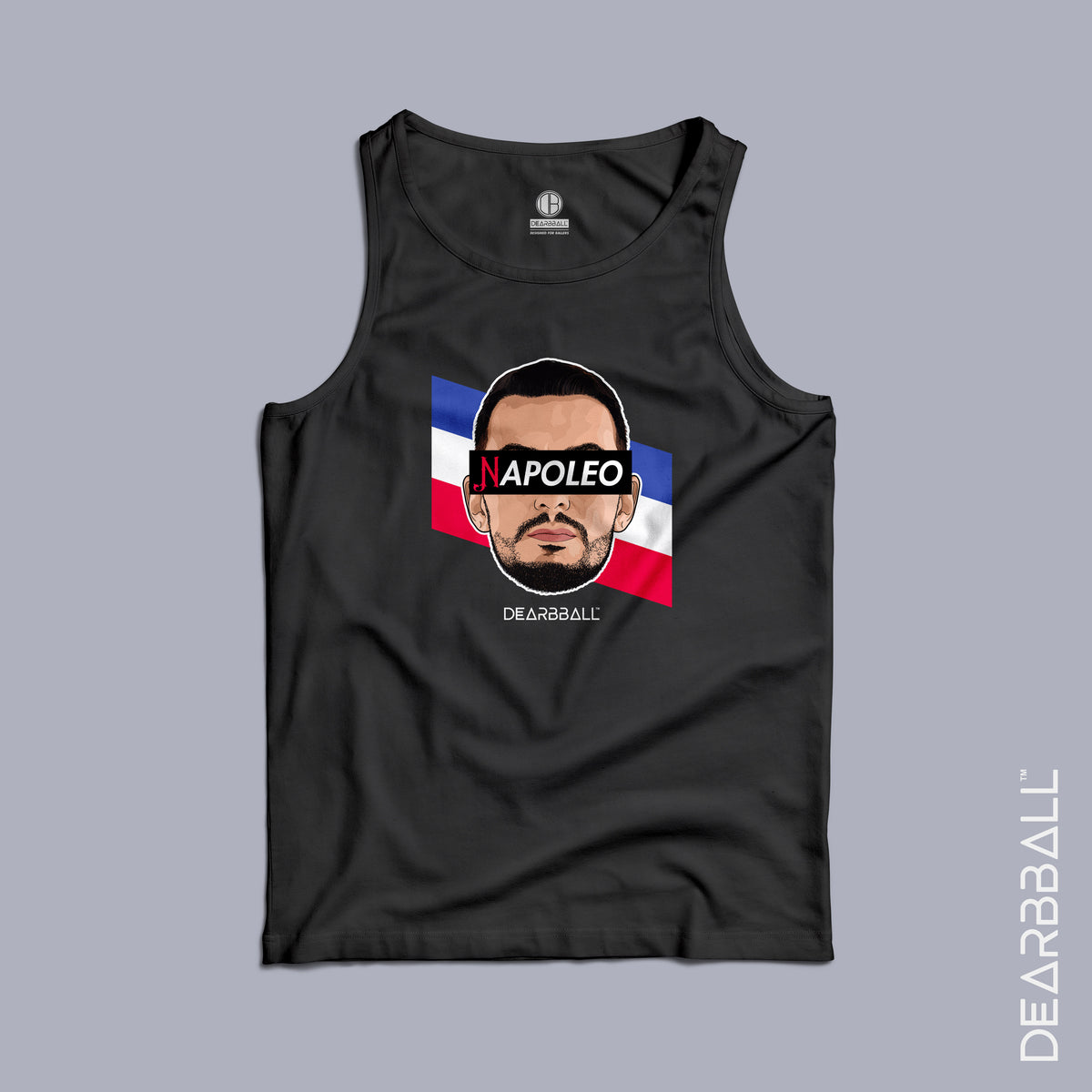 DearBBall Débardeur Homme - NAPOLEO Stripes Edition