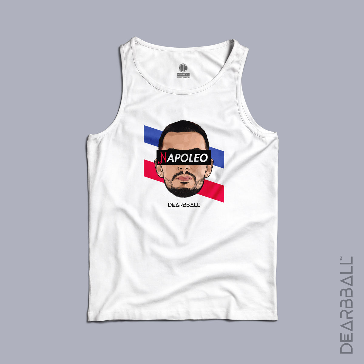 DearBBall Débardeur Homme - NAPOLEO Stripes Edition