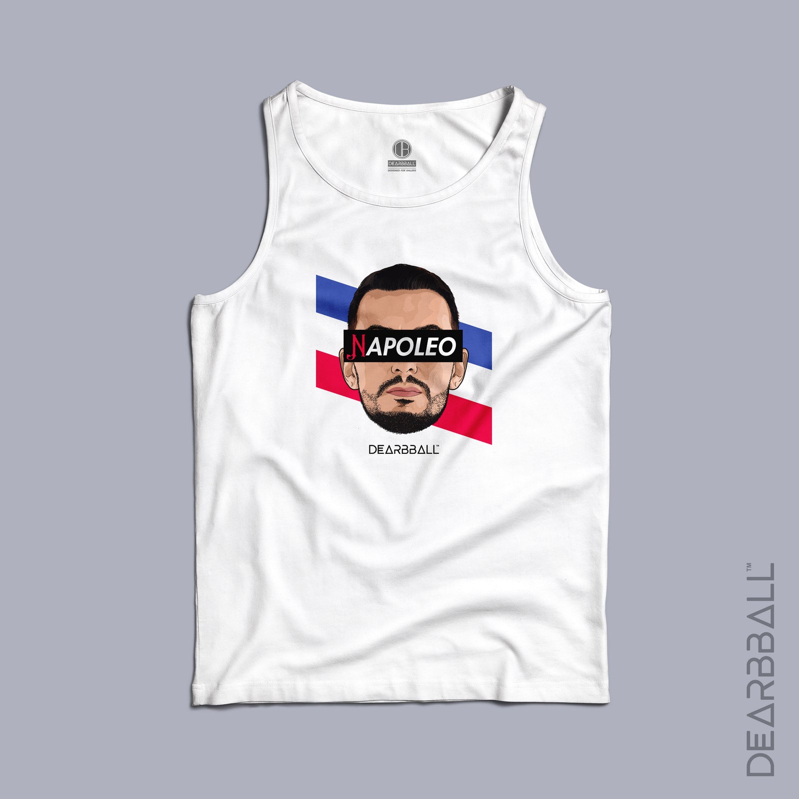 DearBBall Men's Tank Top - NAPOLEO Stripes Edition