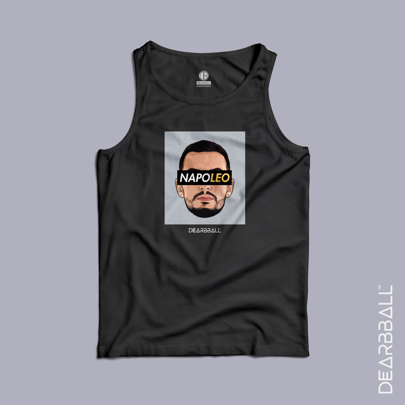 DearBBall Men's Tank Top - NAPOLEO Gray Edition