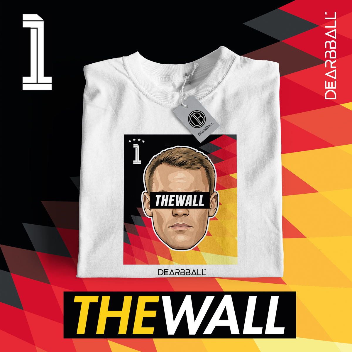 T-Shirt DearBBall - TheWALL 1 Germany CDM Edition