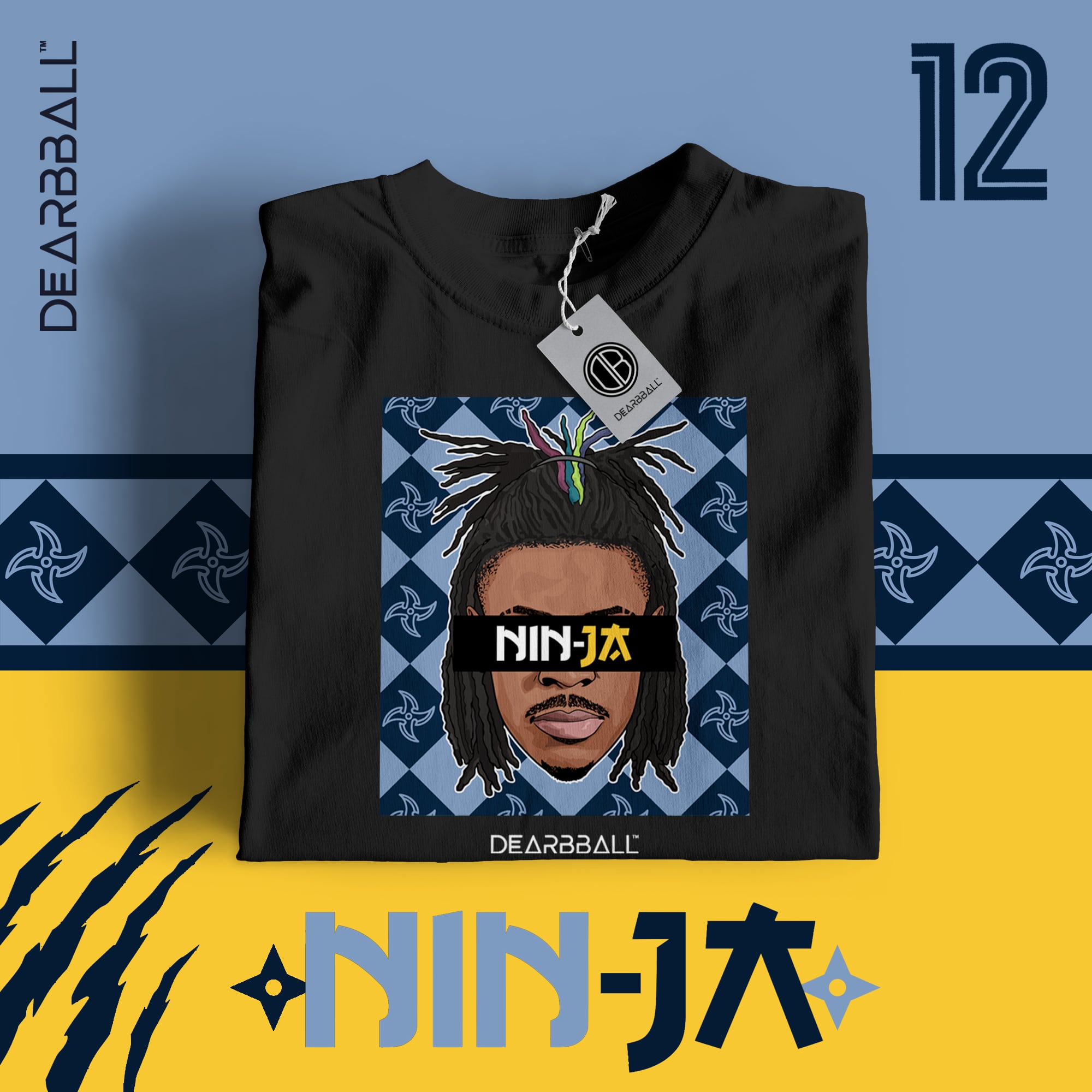 [ENFANT] T-Shirt - NIN-JA Shuriken Edition