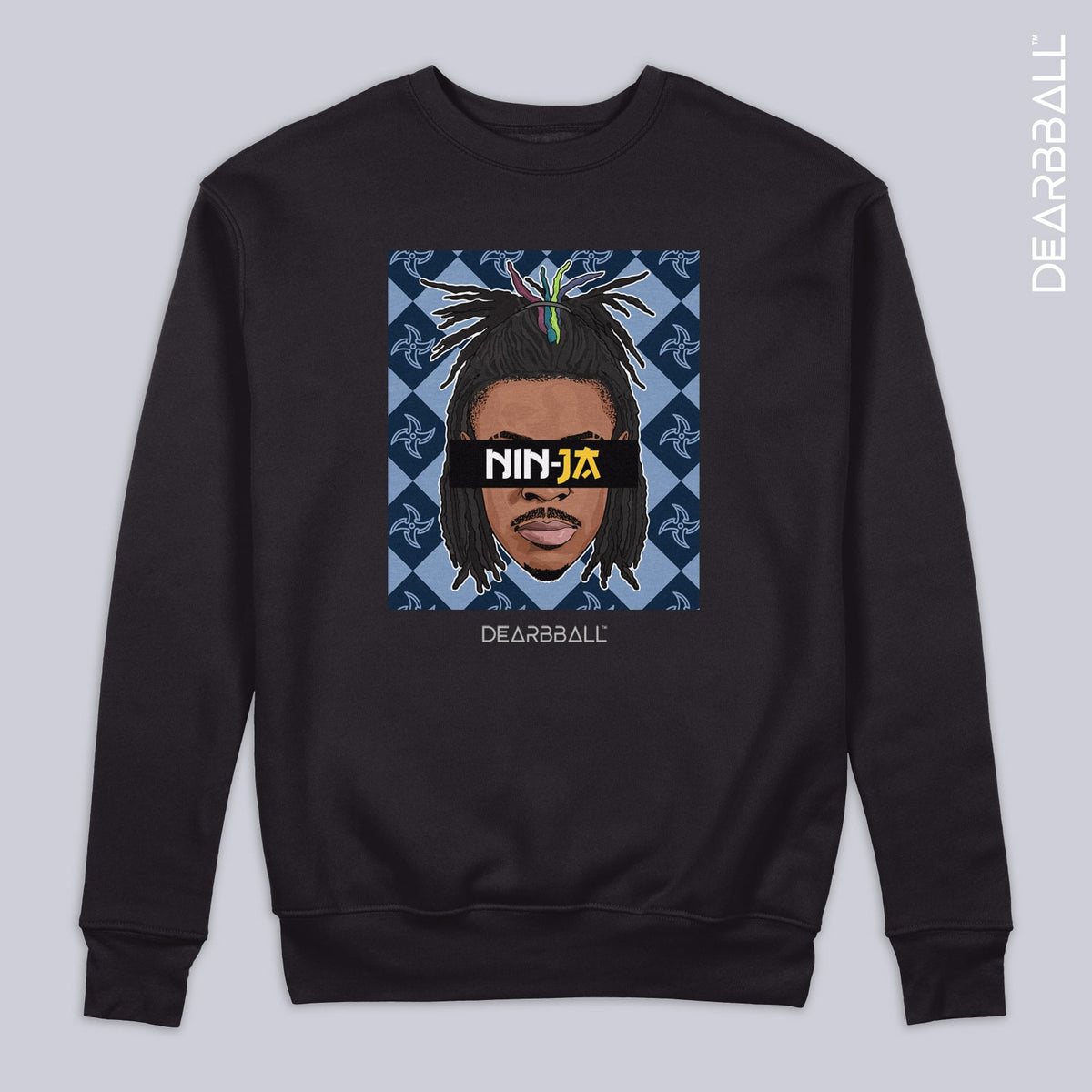 DearBBall Sweatshirt - Novo NINJA Shuriken Edição