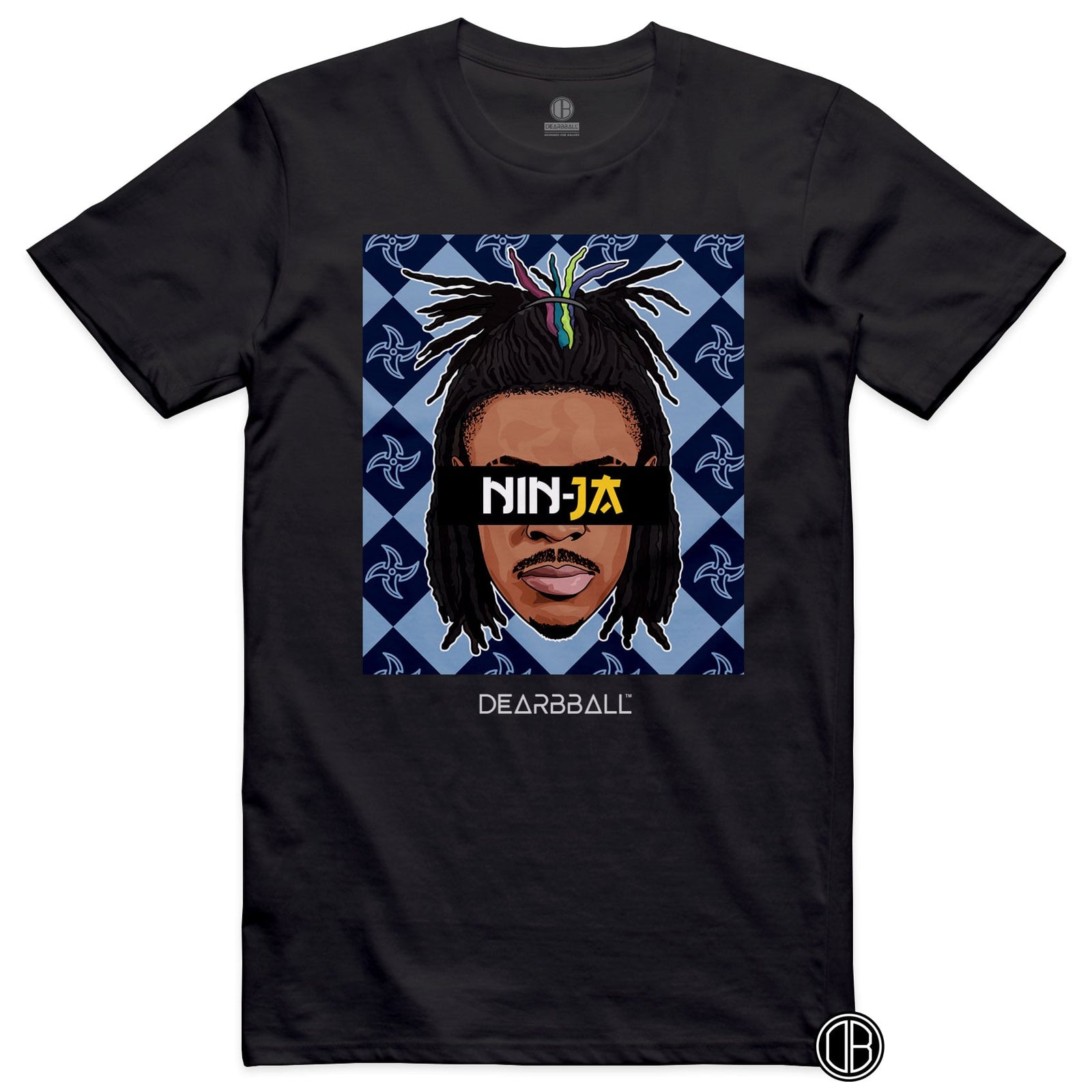 DearBBall T-Shirt - Novo NINJA Shuriken Edição 🥷🏿