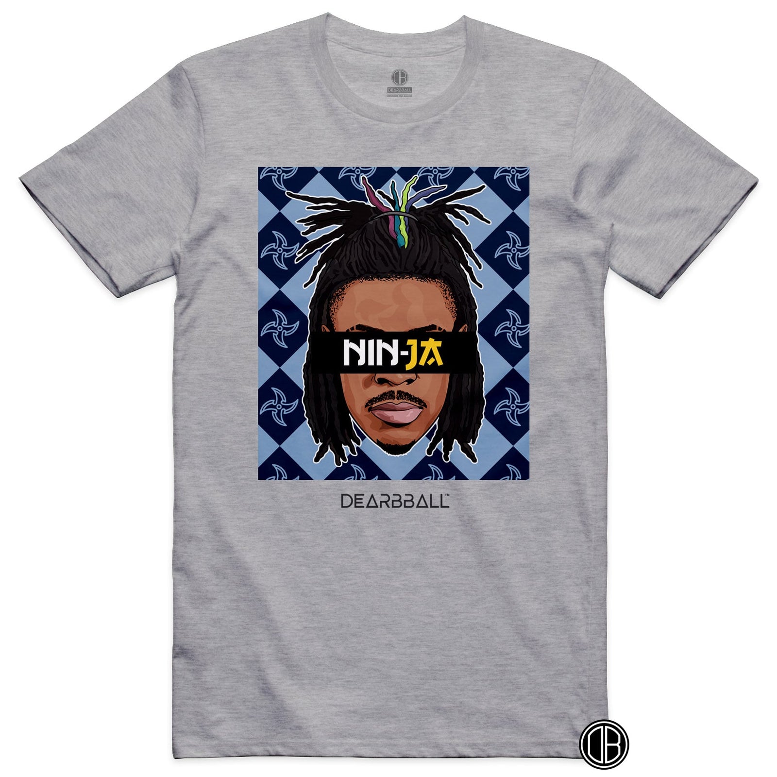 DearBBall T-Shirt - Novo NINJA Shuriken Edição 🥷🏿