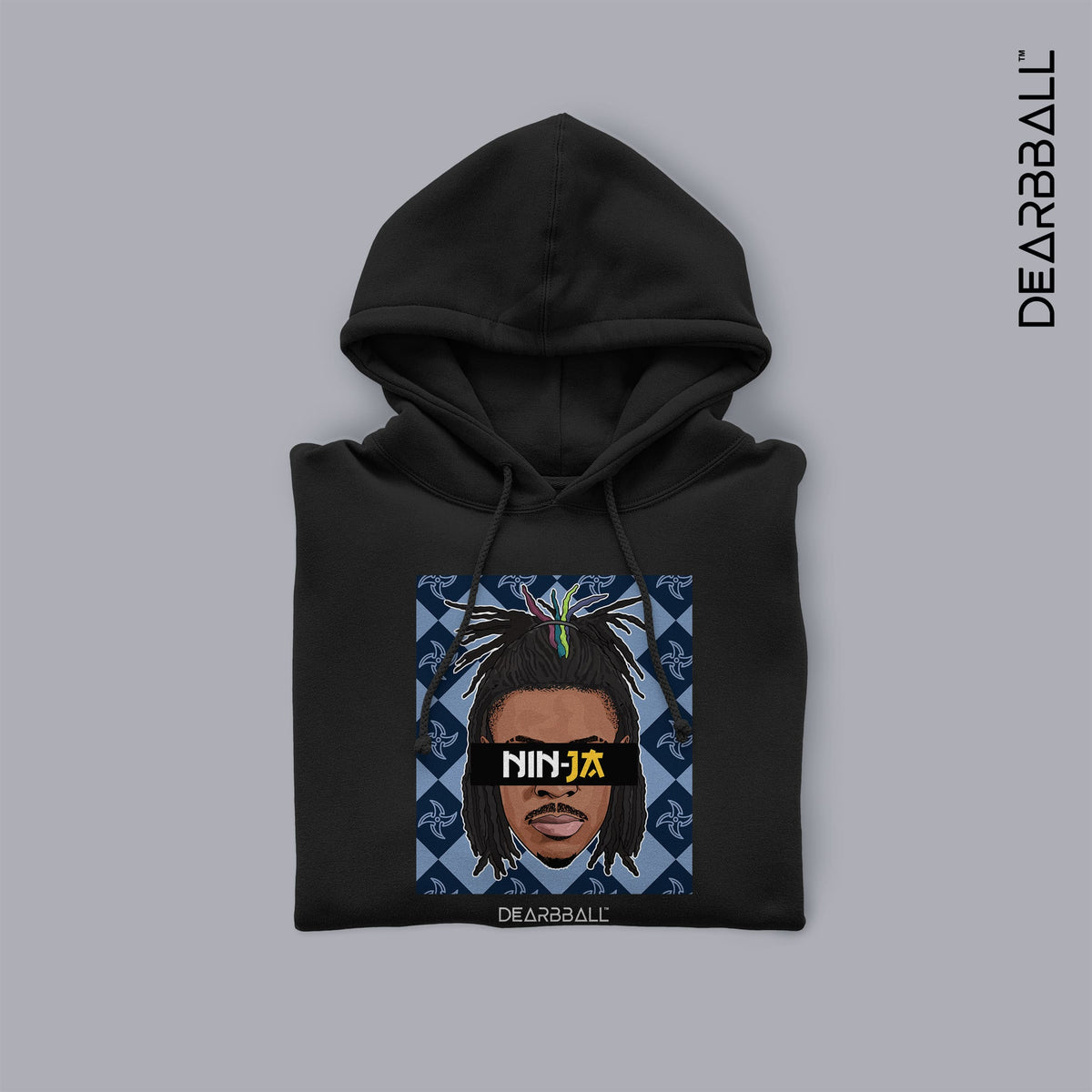 DearBBall Sudadera con Capucha - Edición New NIN-JA Shuriken