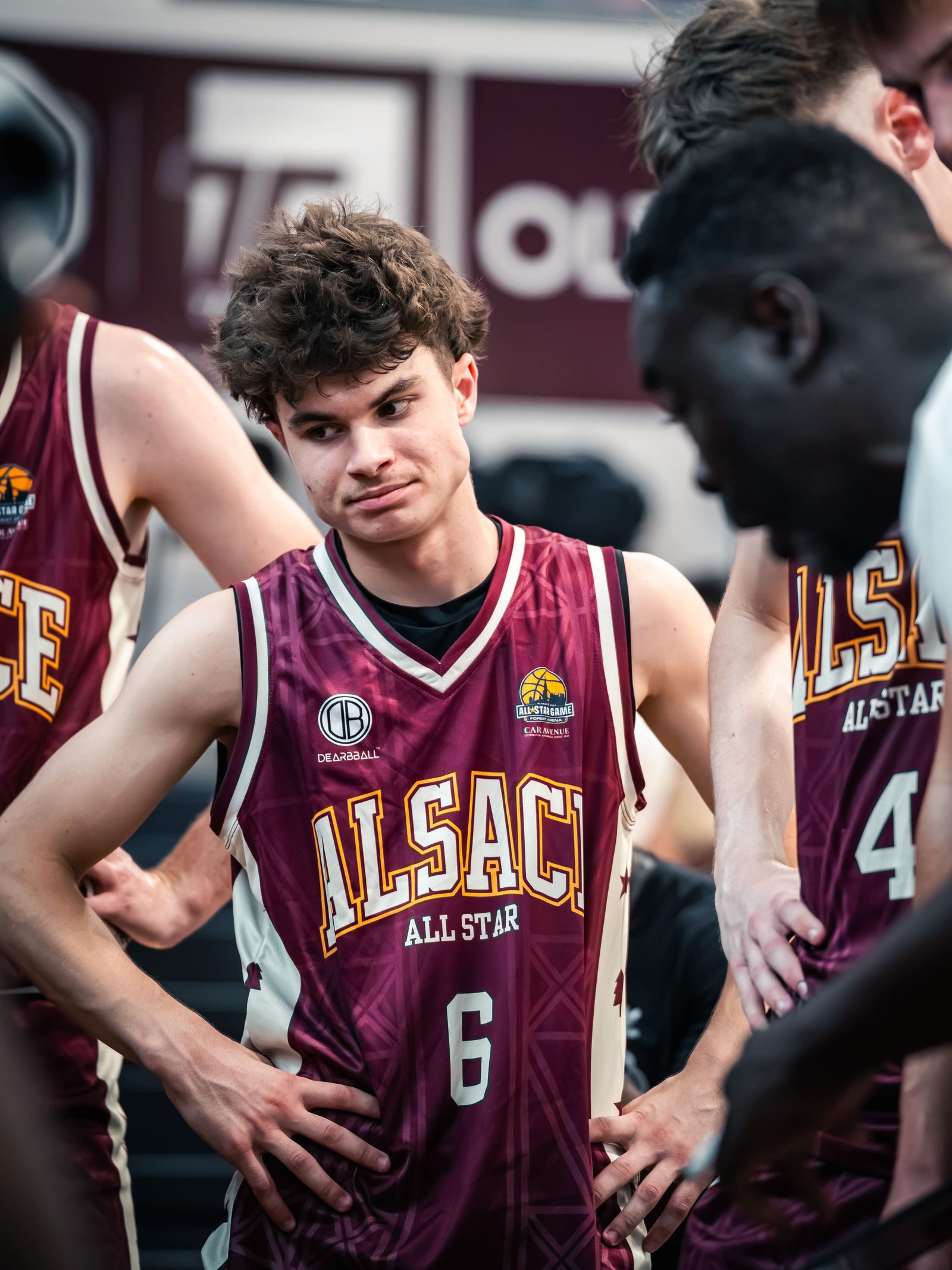 DearBBall Maillot - ASG Alsace Burgundy Edition