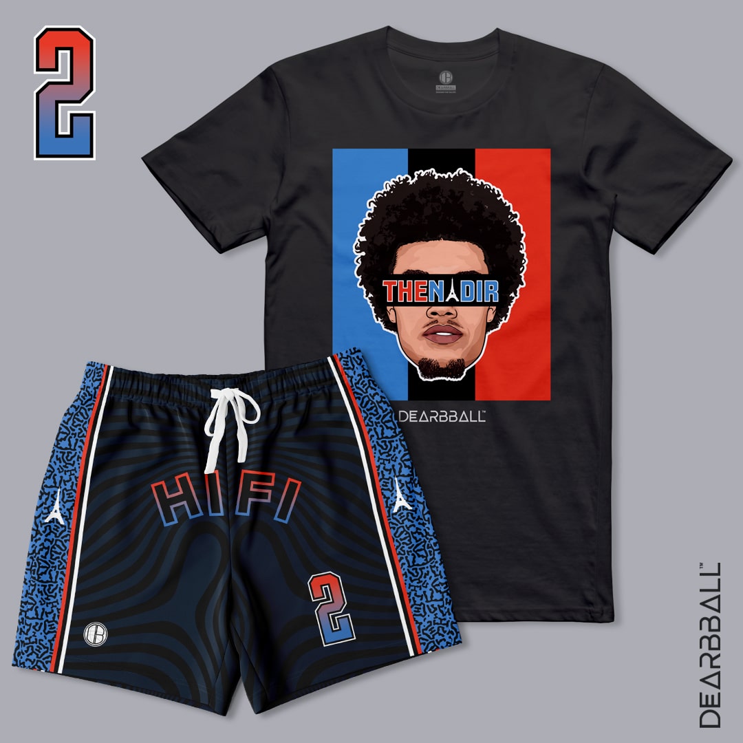 T-shirt DearBBall - Edição TheNADIR Paris Colors