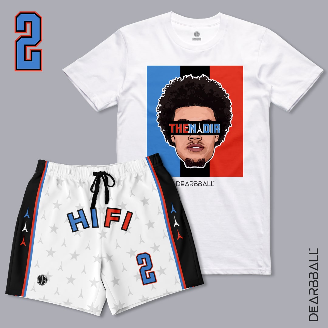 T-shirt DearBBall - Edição TheNADIR Paris Colors