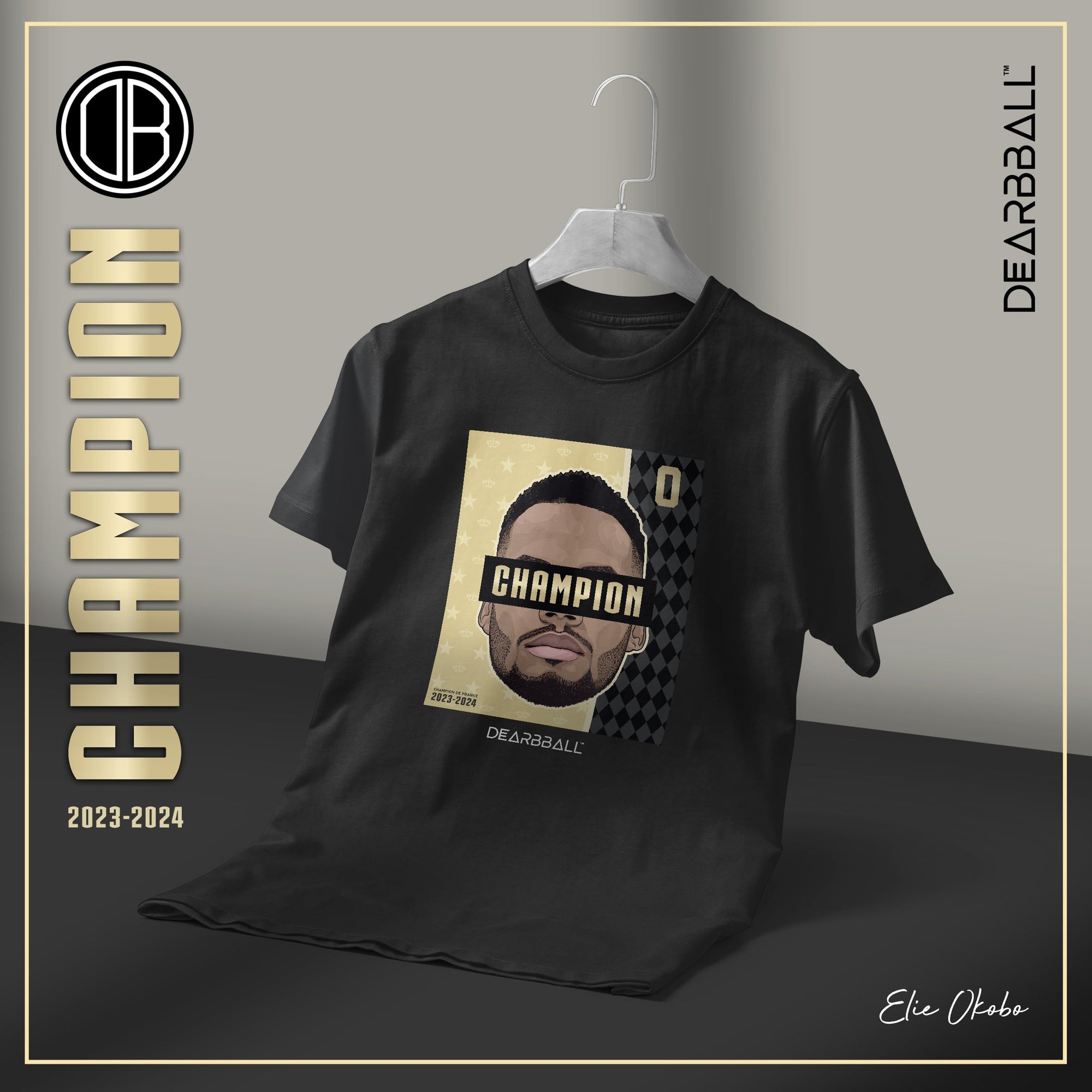 DearBBall T-Shirt - OKOBOSS Monaco CHAMP Édition