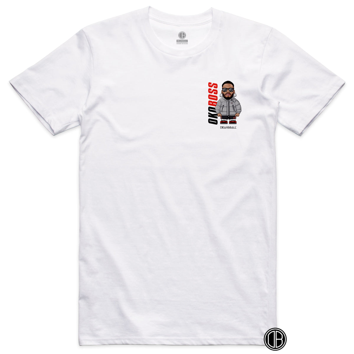 ENFANT DearBBall T-Shirt - Mini OKOBOSS Script (Format Coeur)