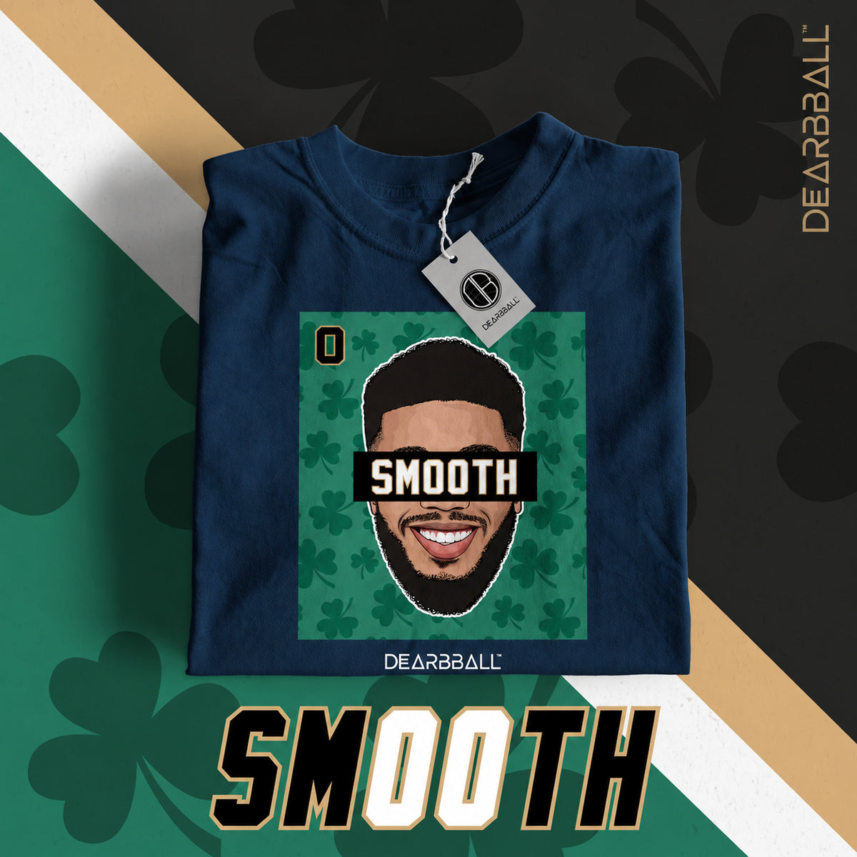 T-shirt DearBBall - Edição SMOOTH Trèfles