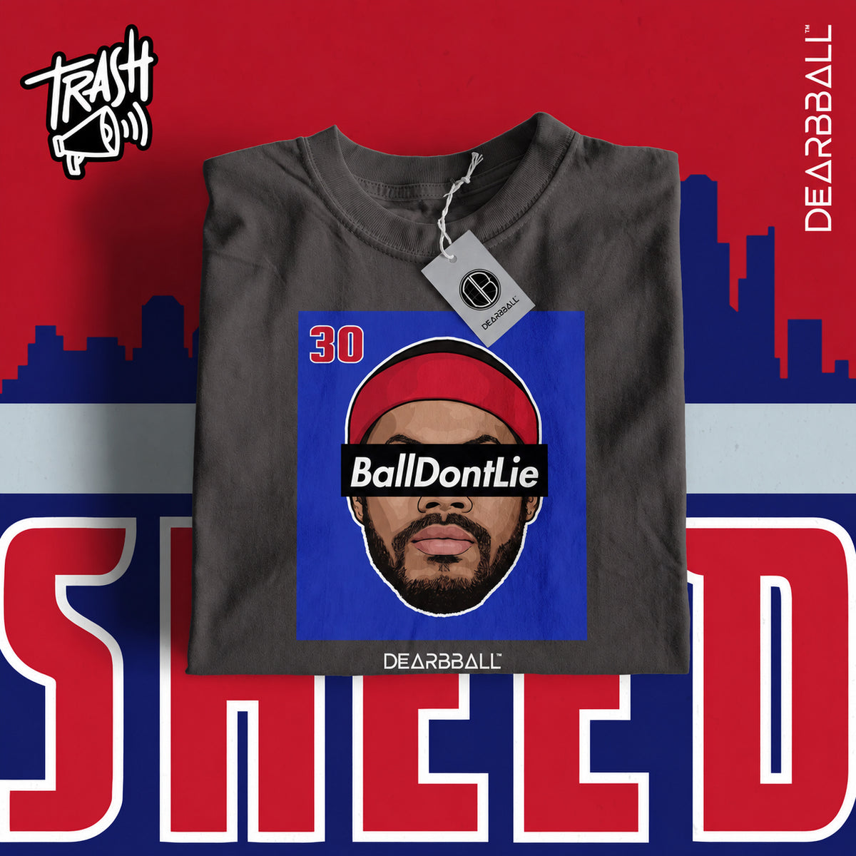 DearBBall T-Shirt - Ball Don't Lie Detroit Edition