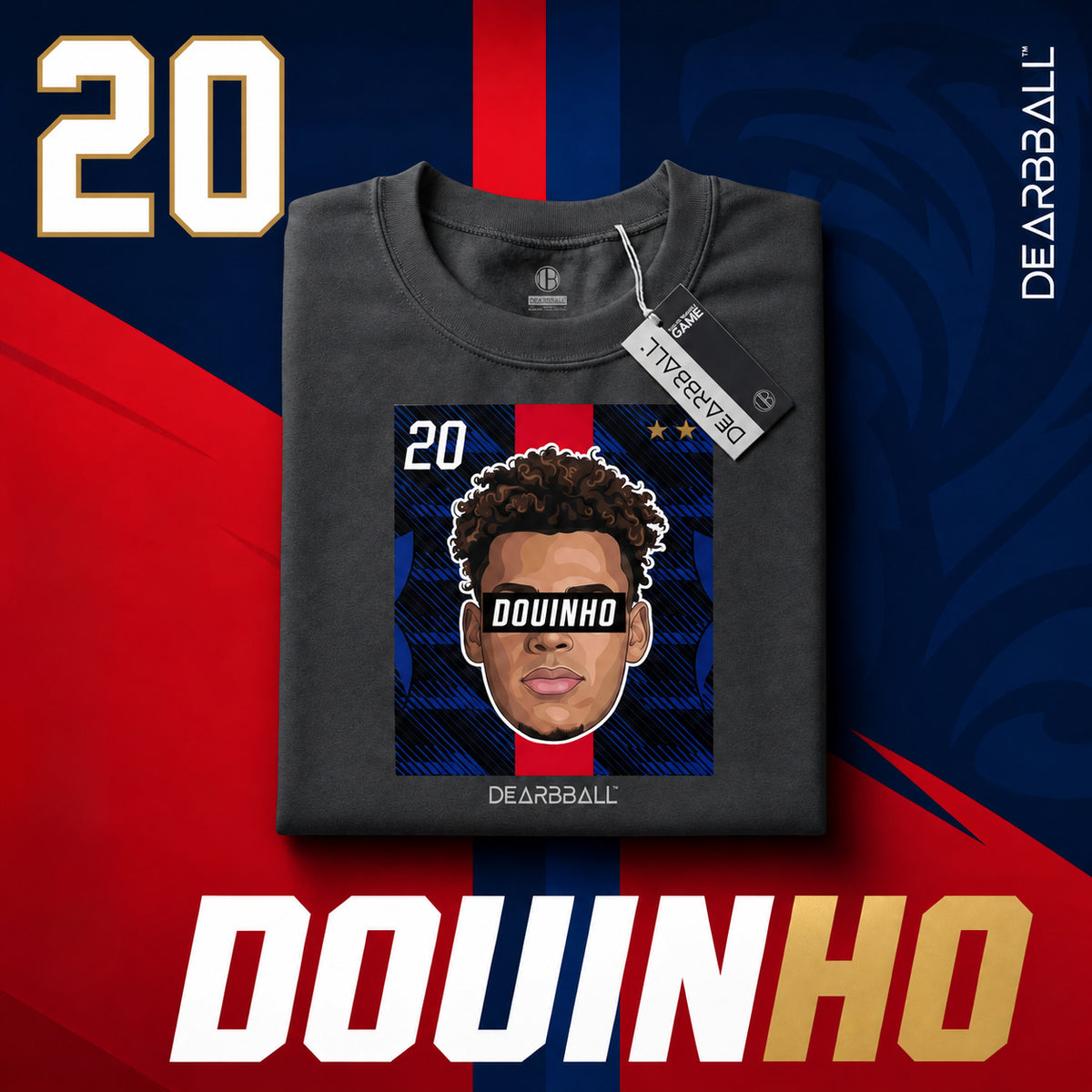 T-Shirt DearBBall - DOUINHO Tricolor CDM Edition