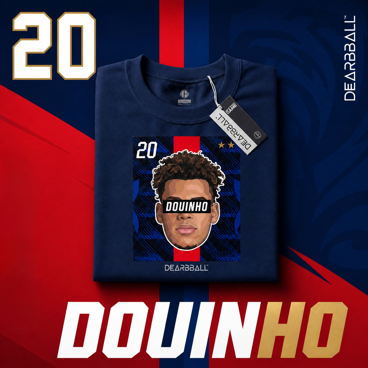 T-Shirt DearBBall - DOUINHO Tricolor CDM Edition
