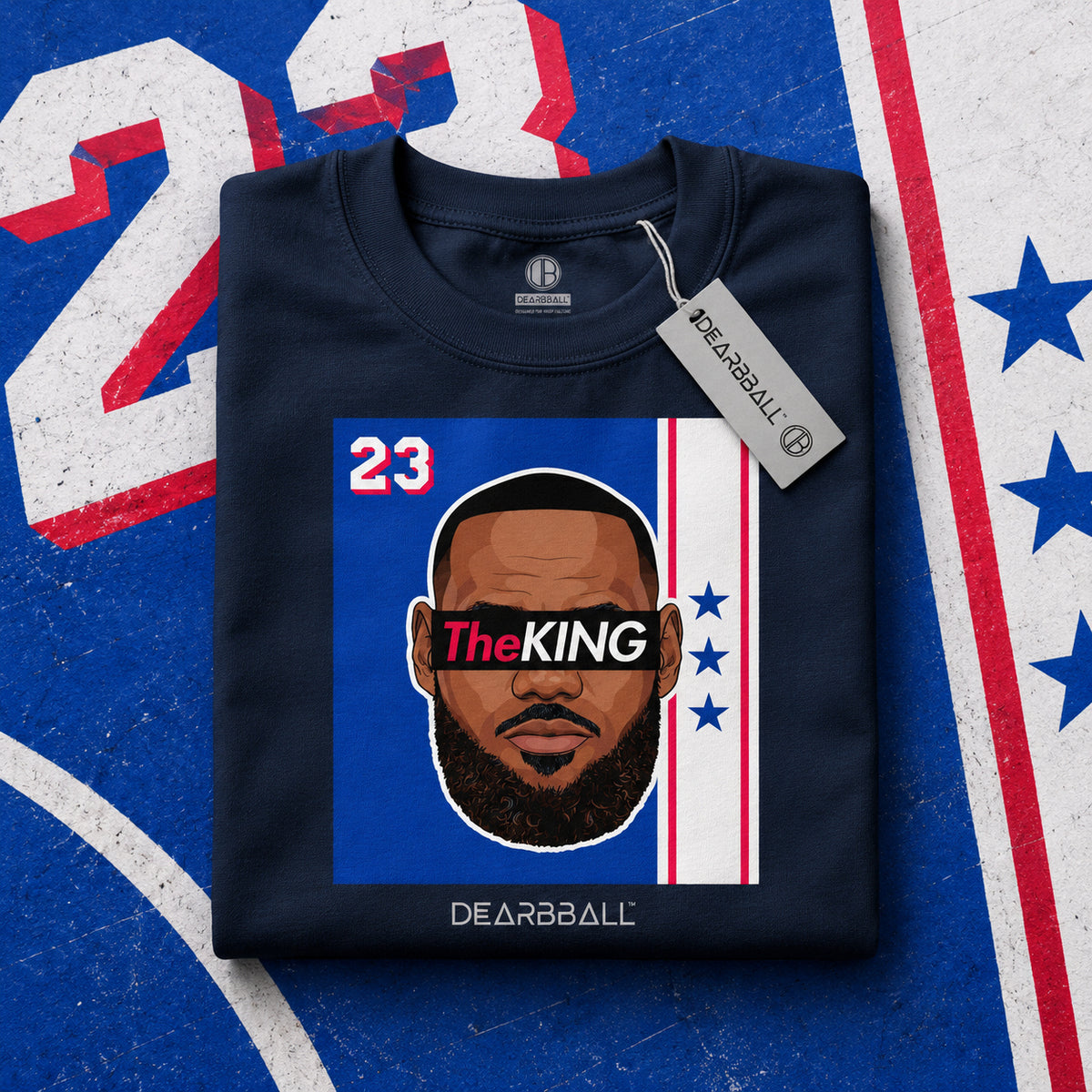 DearBBall T-Shirt - TheKING Phila Edition