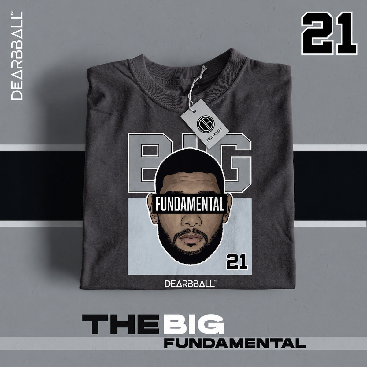 DearBBall T-Shirt - Big Fundamental San Antonio Edition