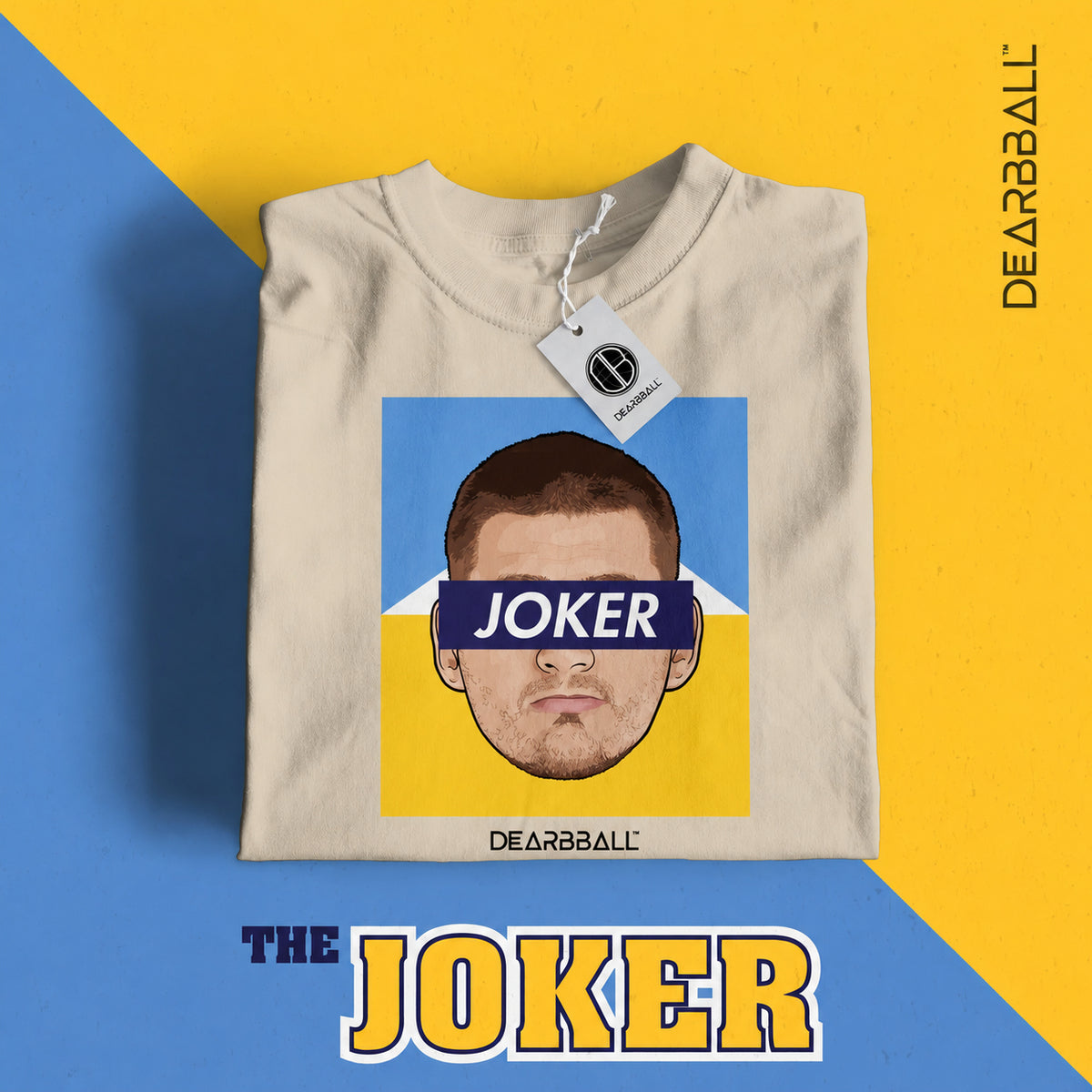 T-shirt DearBBall - Edição JOKER Montanhas Bicolor