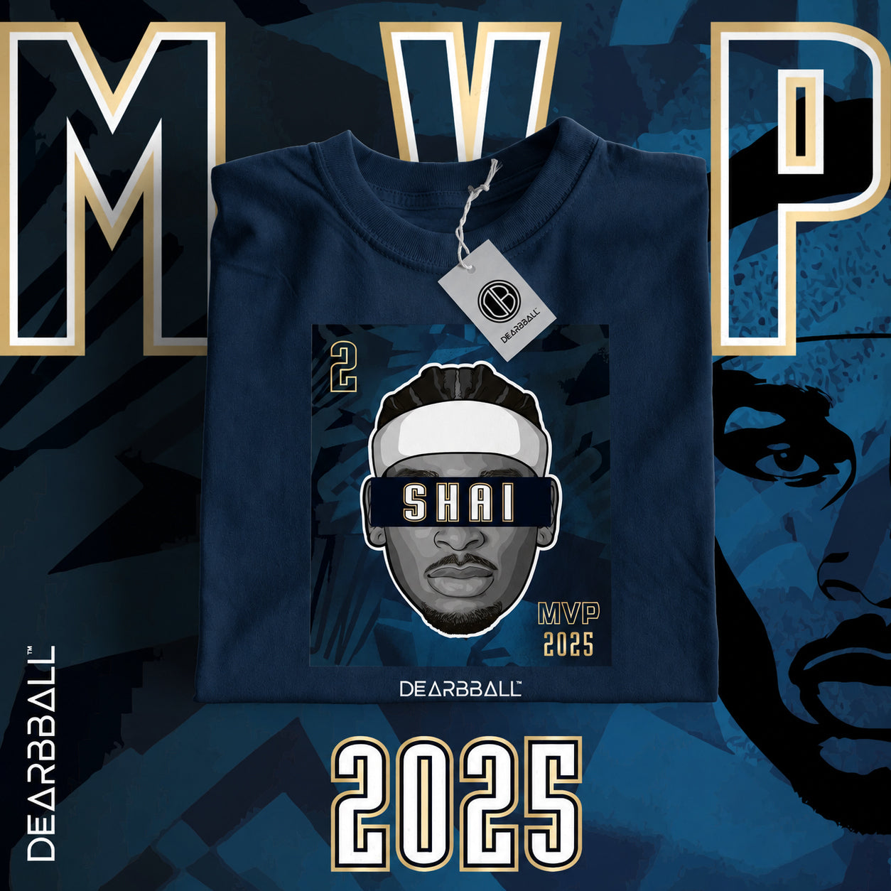 DearBBall T-Shirt - Shai MVP Trophy Edition