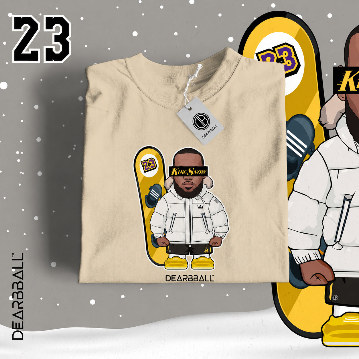 DearBBall T-Shirt - KING SNOW Edition