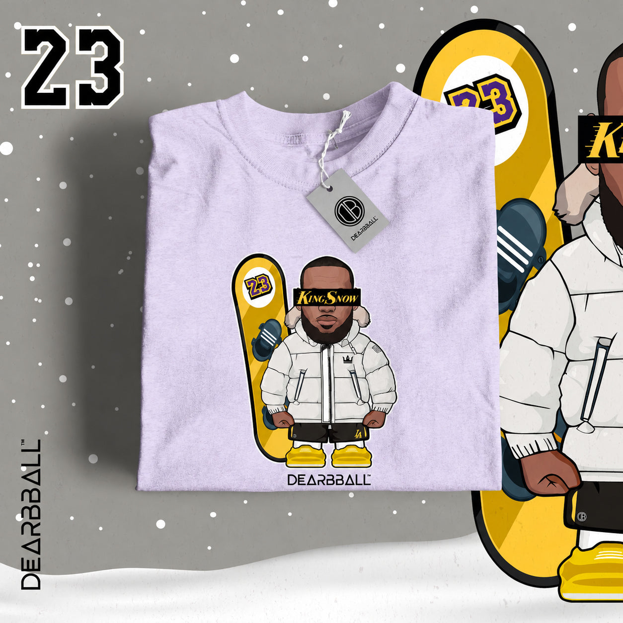 DearBBall T-Shirt - KING SNOW Edition