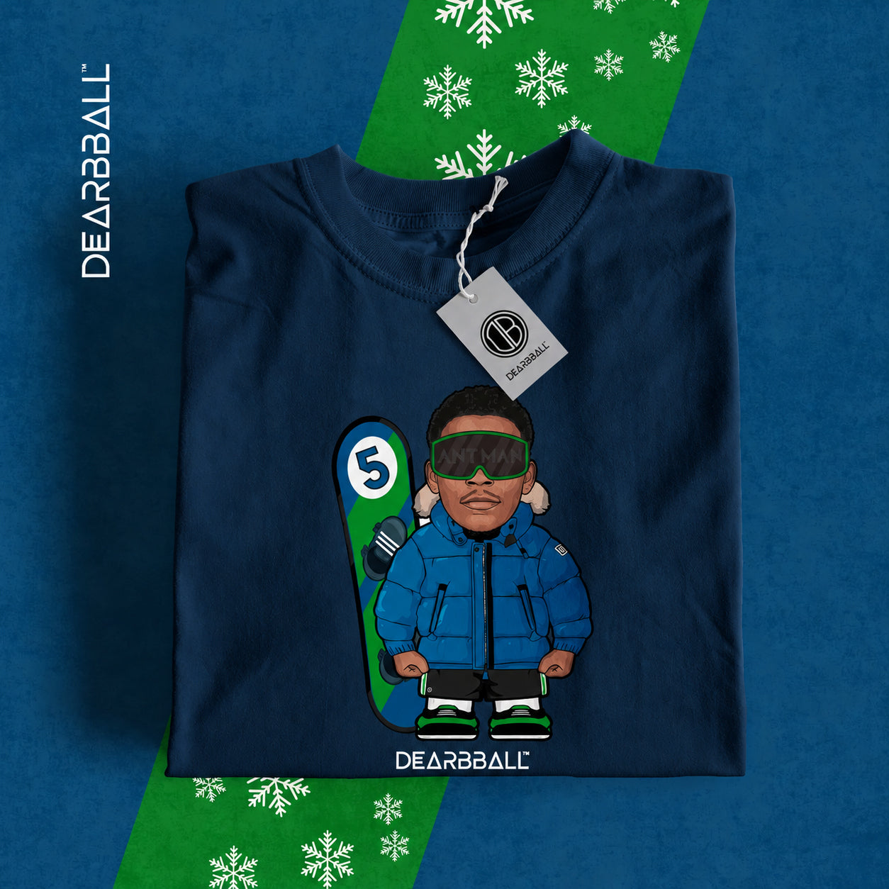 DearBBall Camiseta - Edición Mini ANT-MAN Nieve