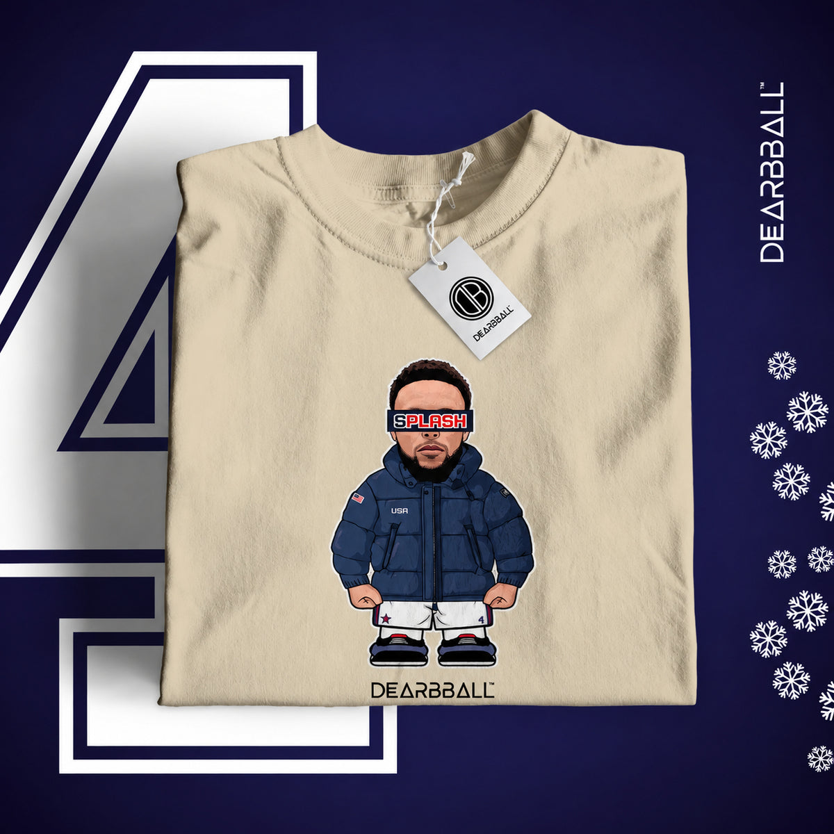 DearBBall T-Shirt - Mini SPLASH Winter Edition