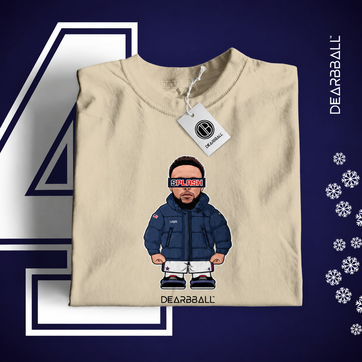 DearBBall T-Shirt - Mini SPLASH Winter Edition