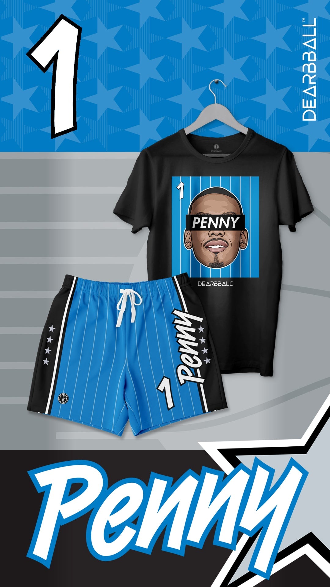 T-shirt DearBBall - Edição PENNY Throwback