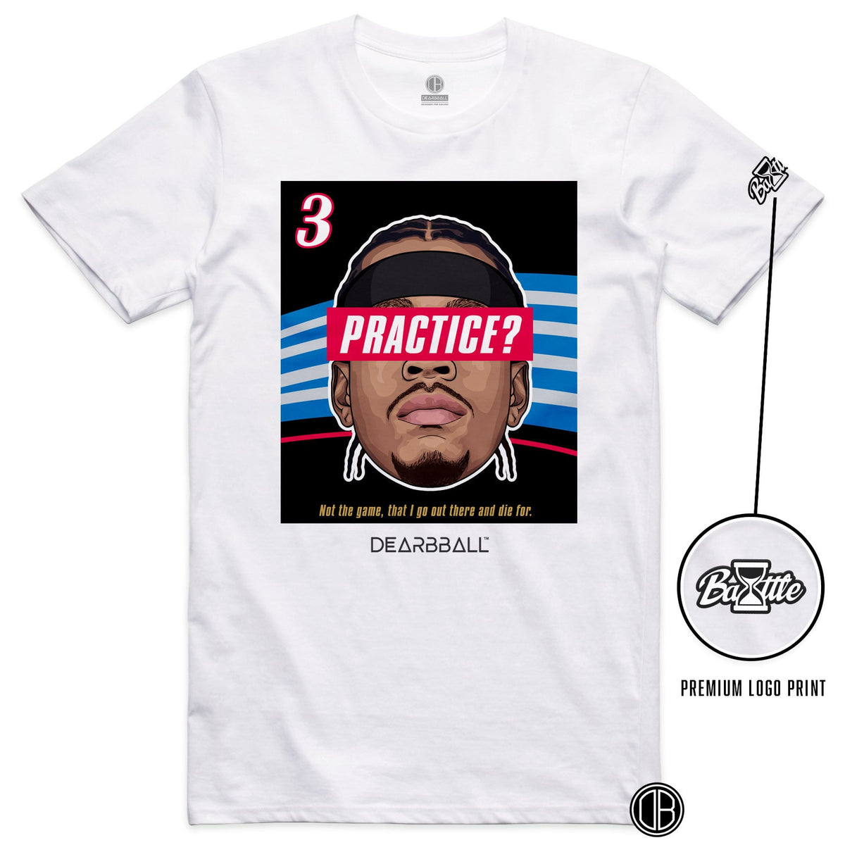 DearBBall Ensemble Short T-Shirt - PRACTISE BOG Premium Edition