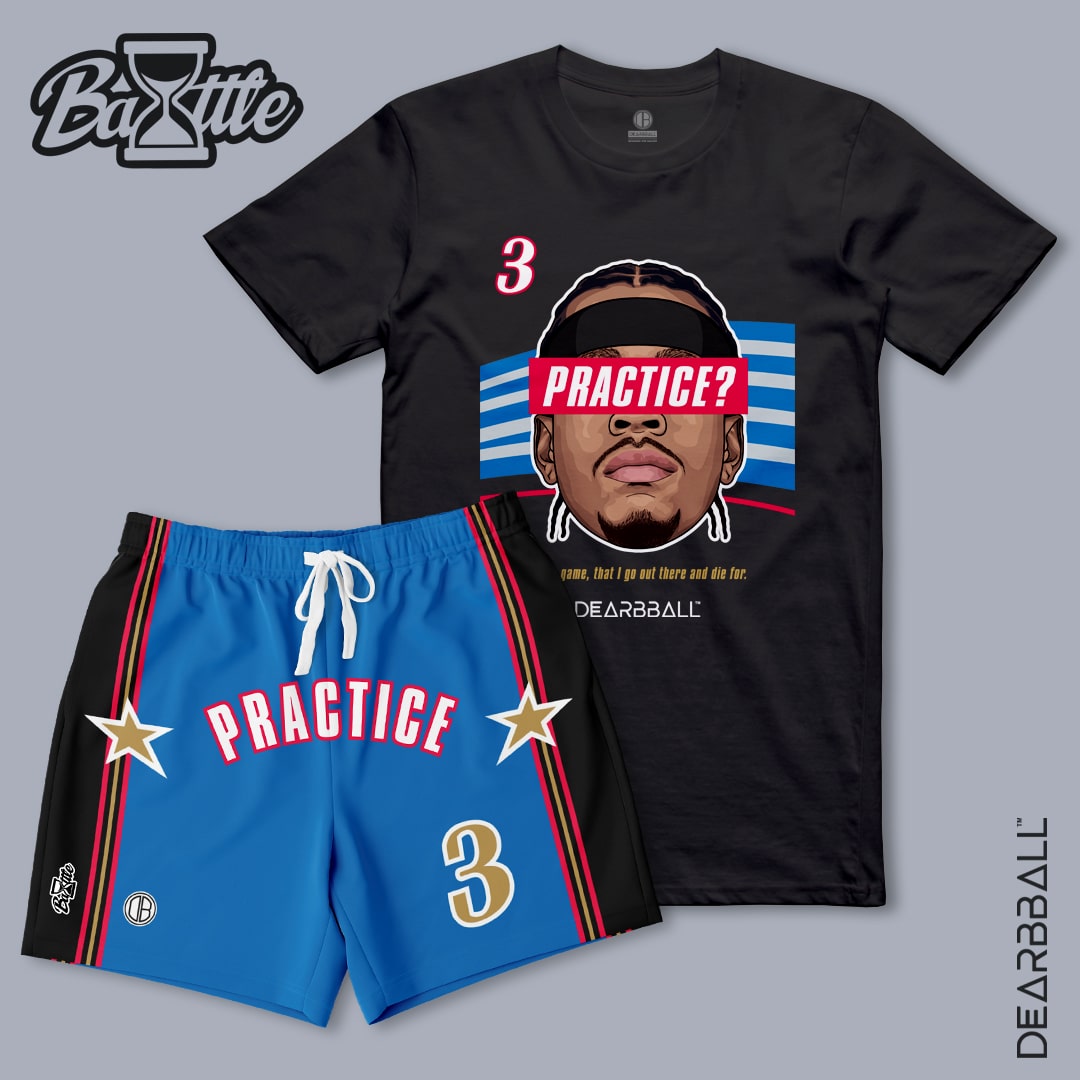 DearBBall Ensemble Short T-Shirt - PRACTISE BOG Premium Edition