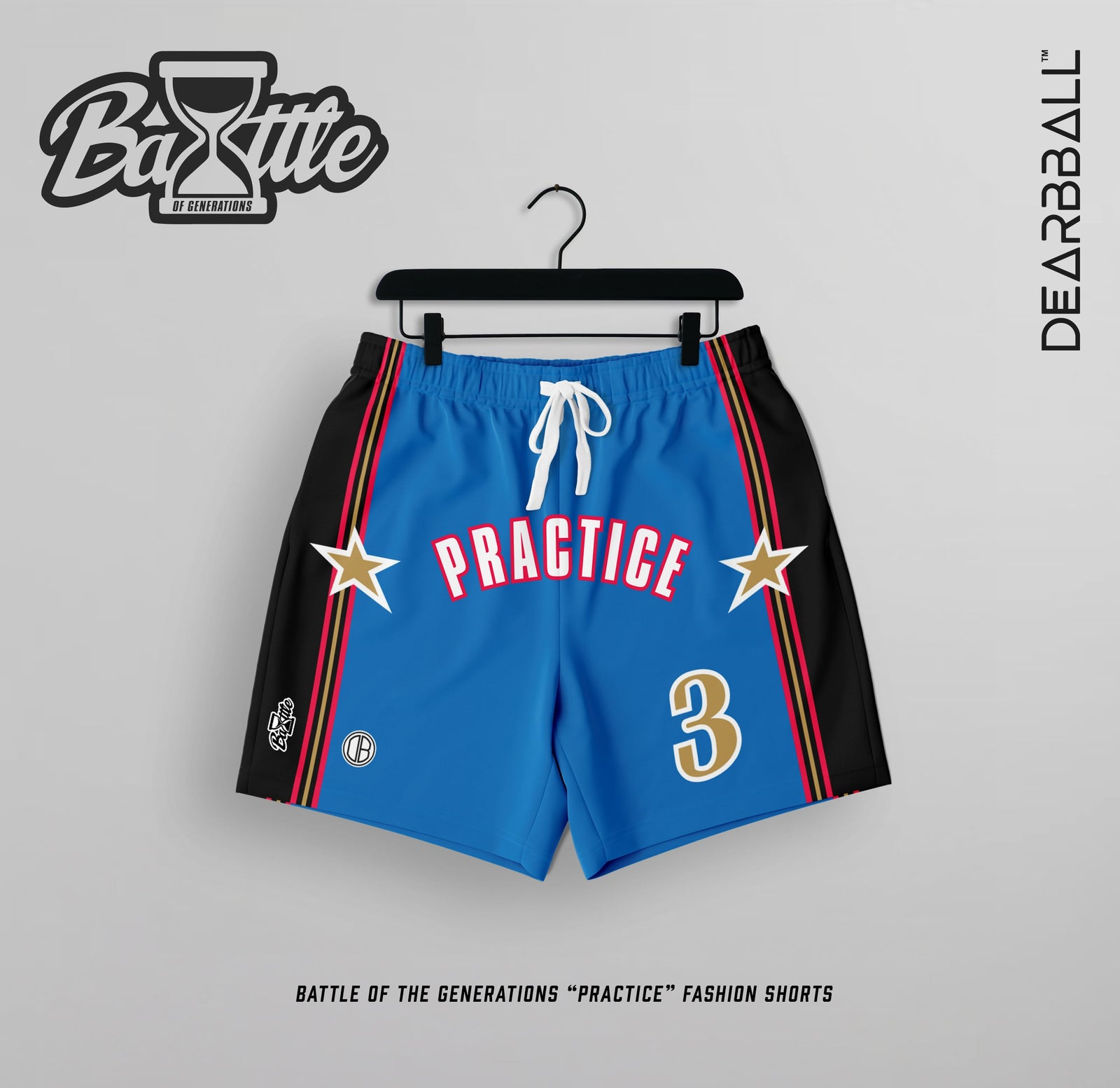 Conjunto DearBBall Short e T-Shirt - Edição Premium PRACTISE BOG