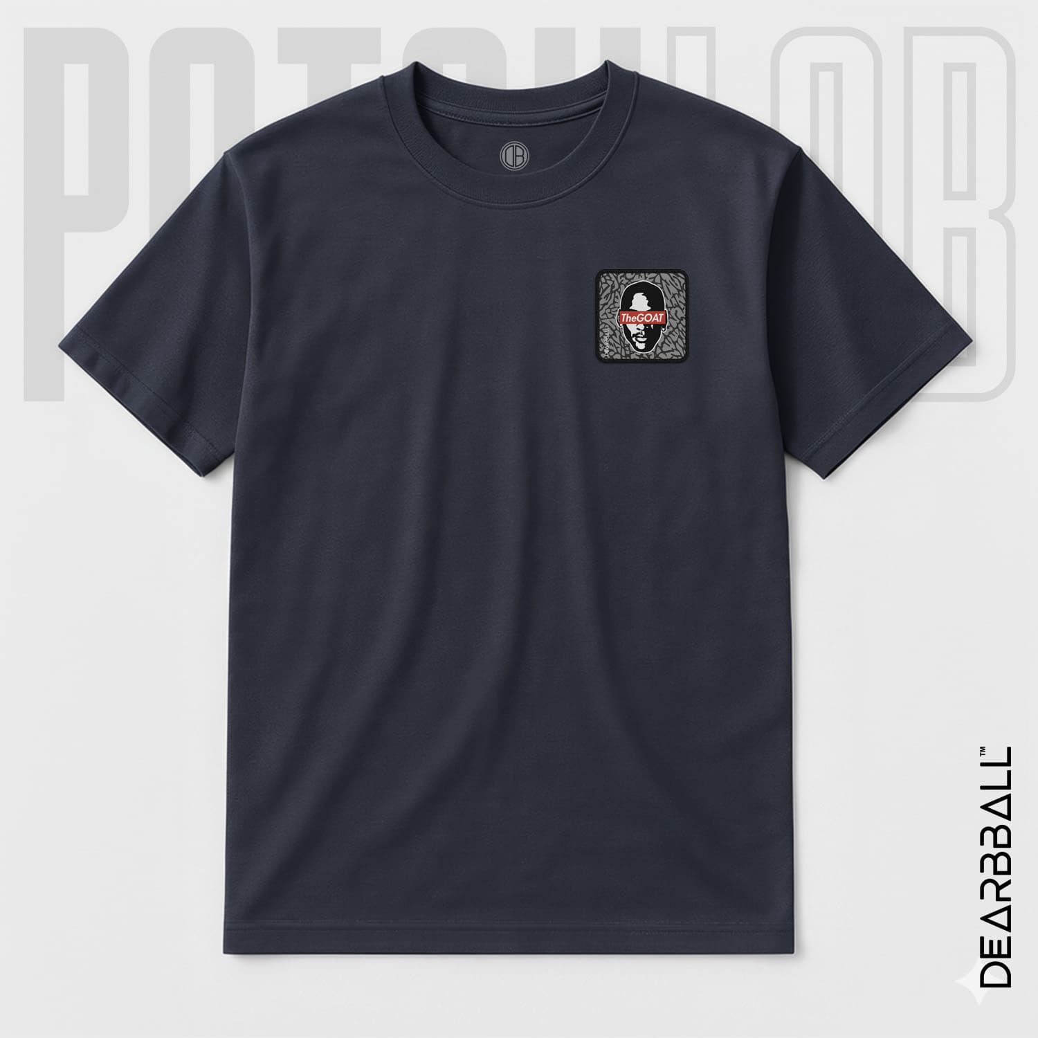 Patch GOAT Cinzento