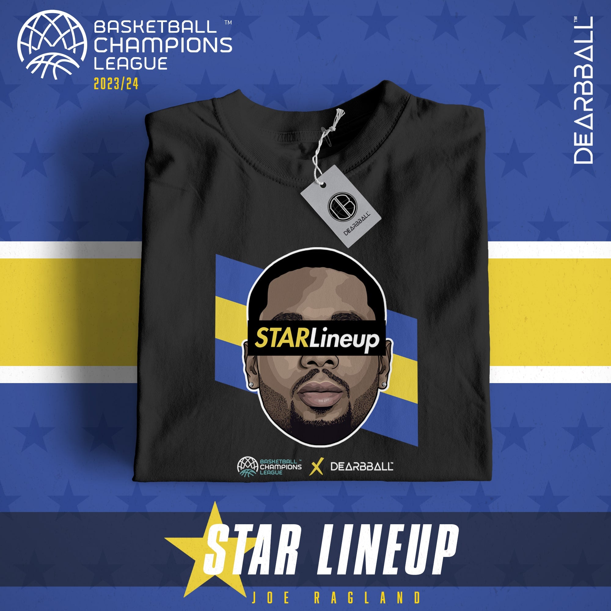 DearBBall x BCL T-Shirt - Joe Ragland STARLineup