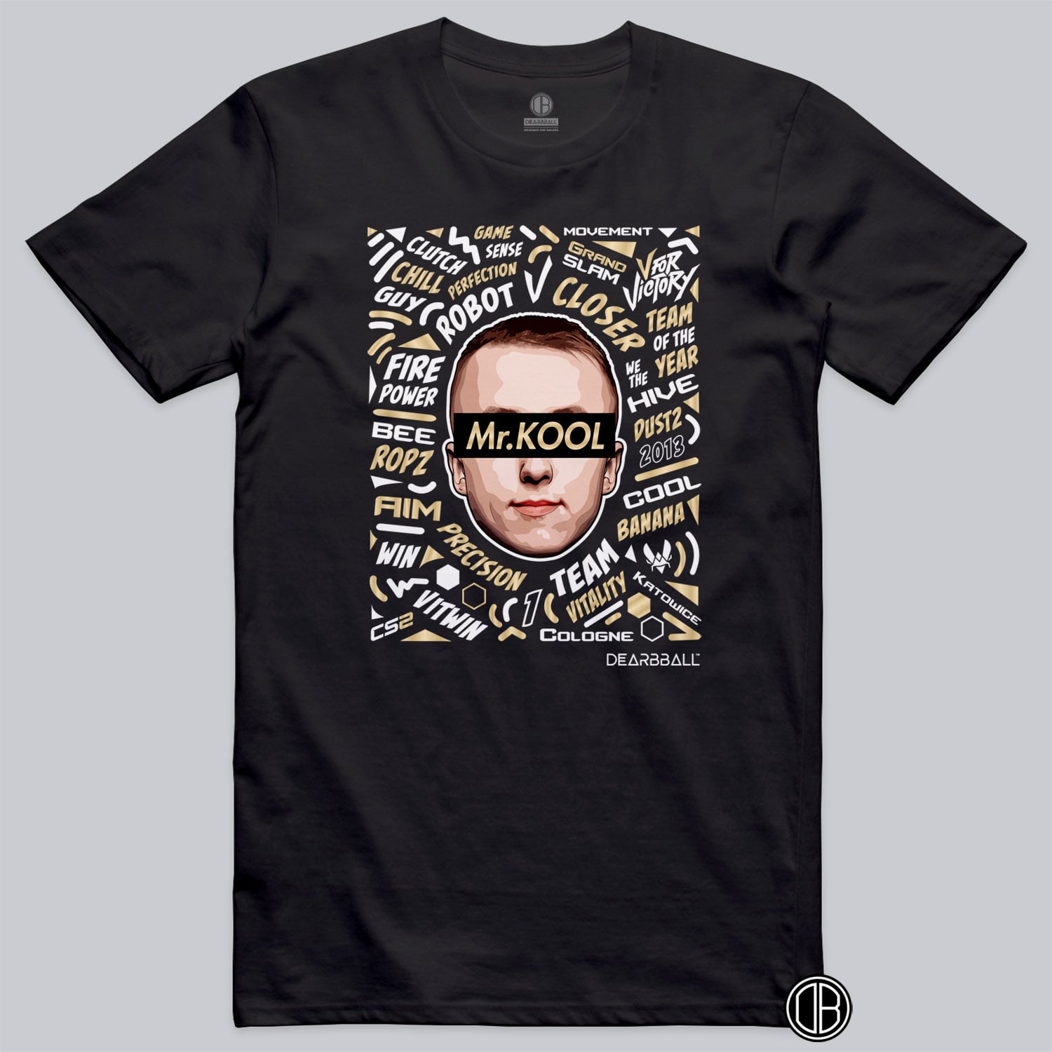 T-shirt DearBBall - VITALITY ROPZ Mr.KOOL Words Matter