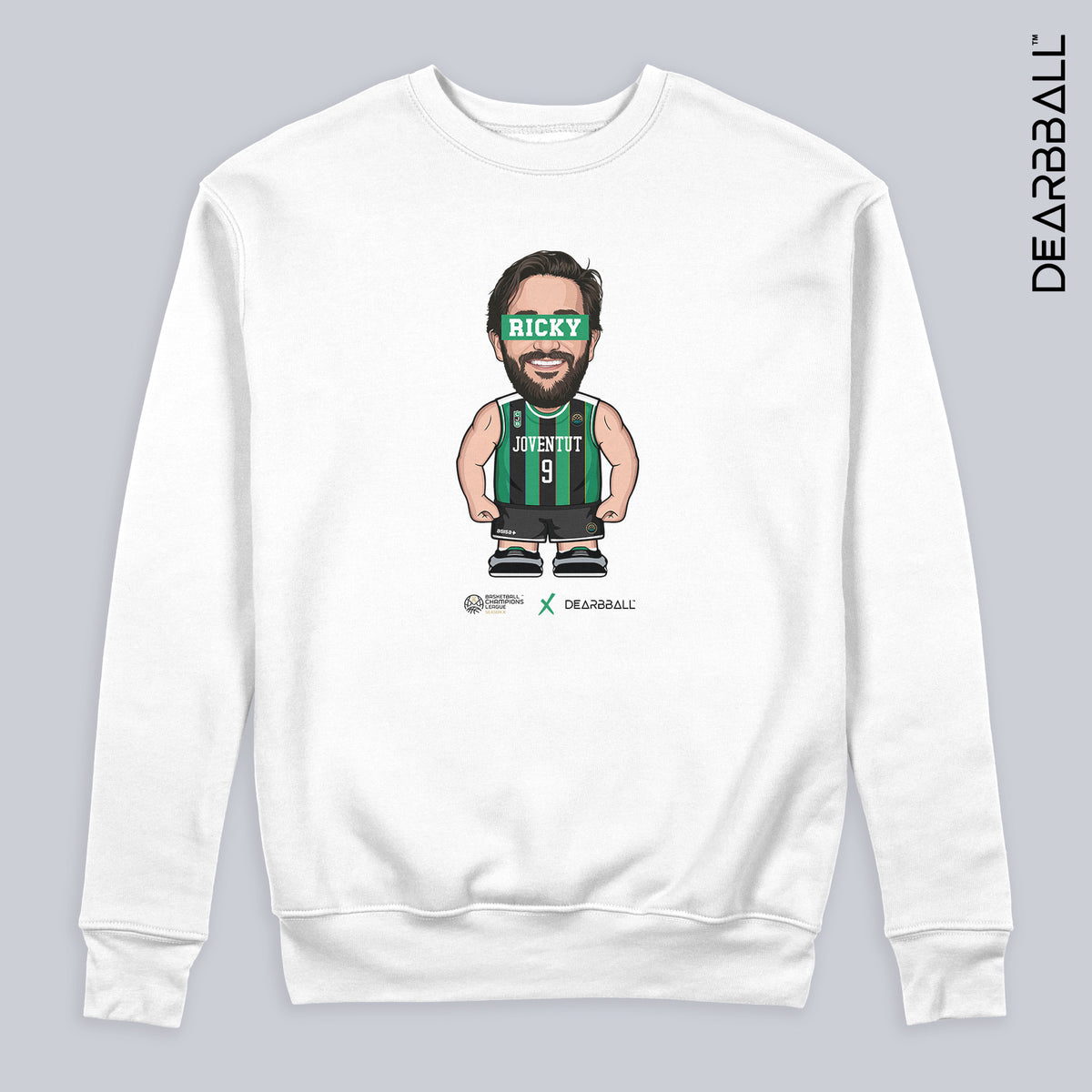 Sweatshirt DearBBall - RICKY Edição Mini Jogador BCL
