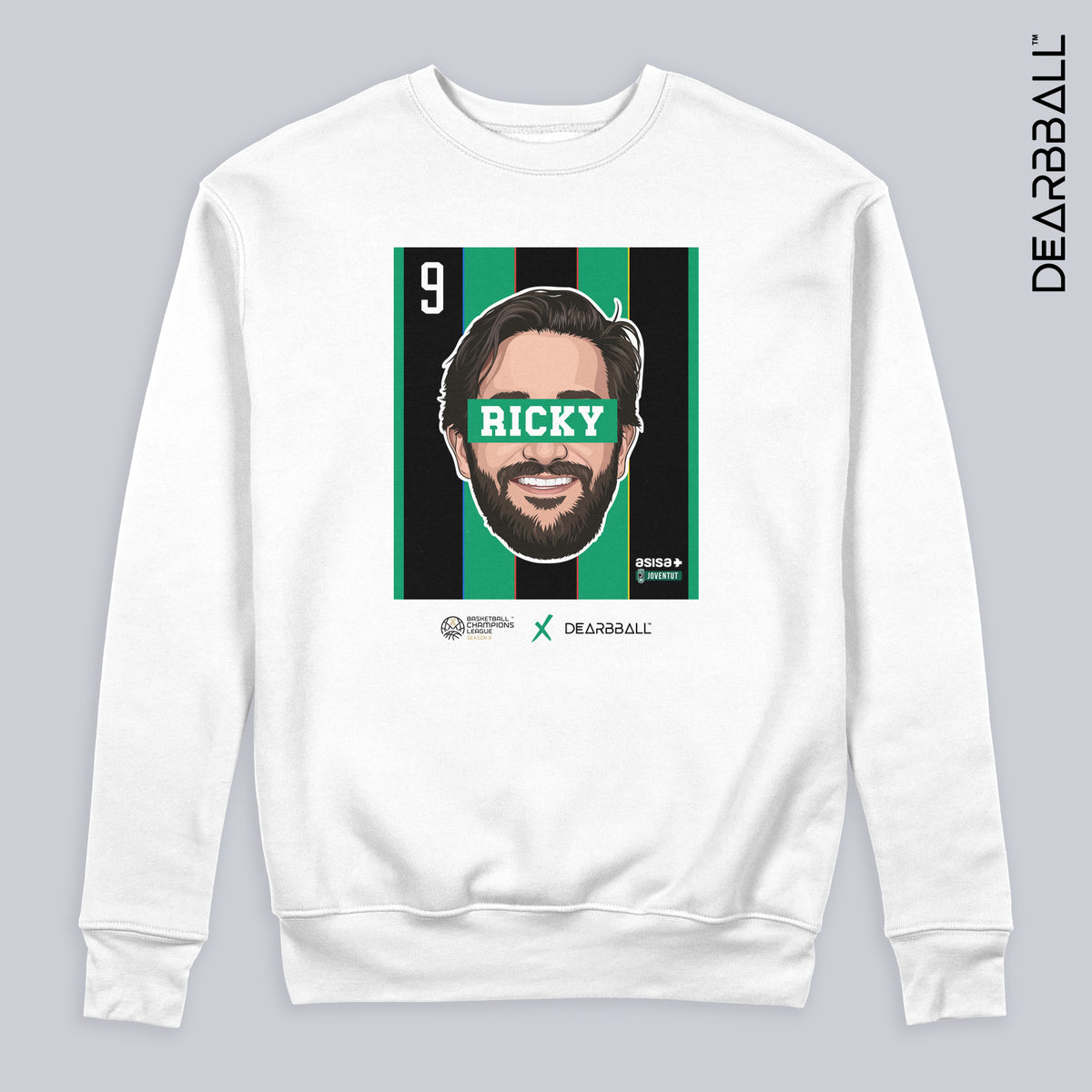 Sweatshirt DearBBall - RICKY Edição Badalona BCL