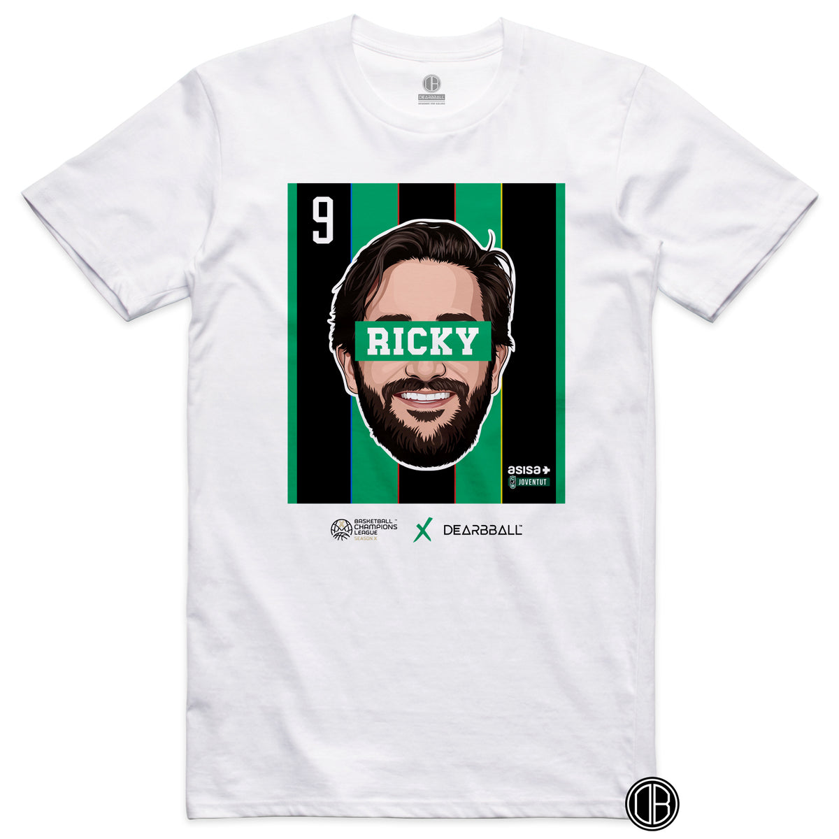 DearBBall T-Shirt - RICKY BCL Badalona Edition