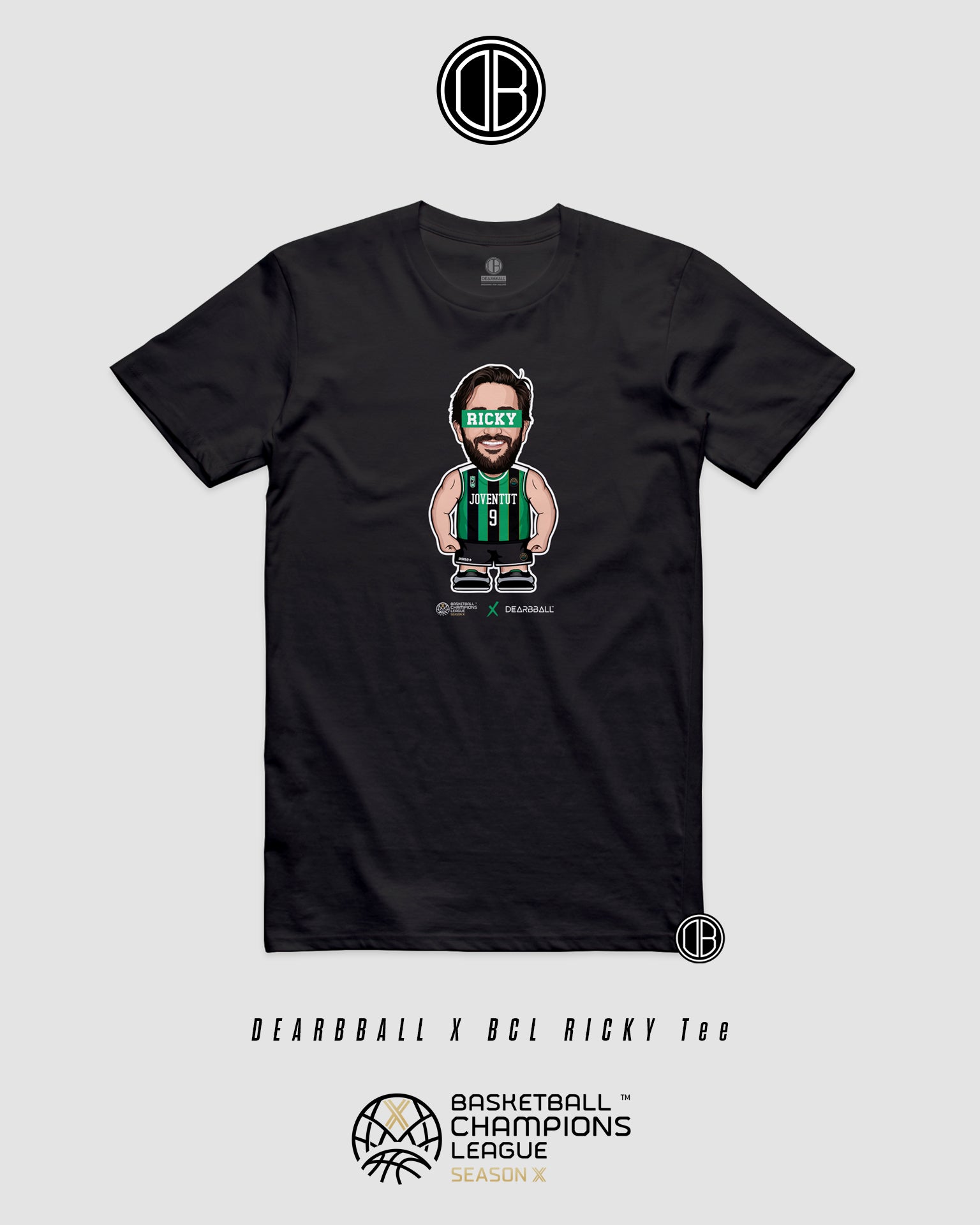 T-shirt DearBBall - Edição RICKY BCL Mini Player