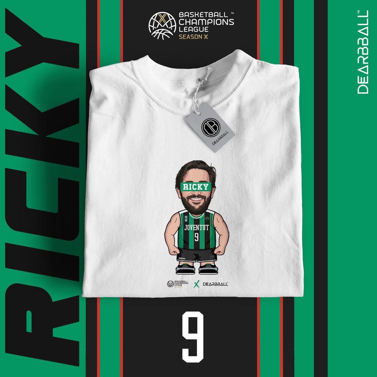 DearBBall T-Shirt - RICKY BCL Mini Player Edition